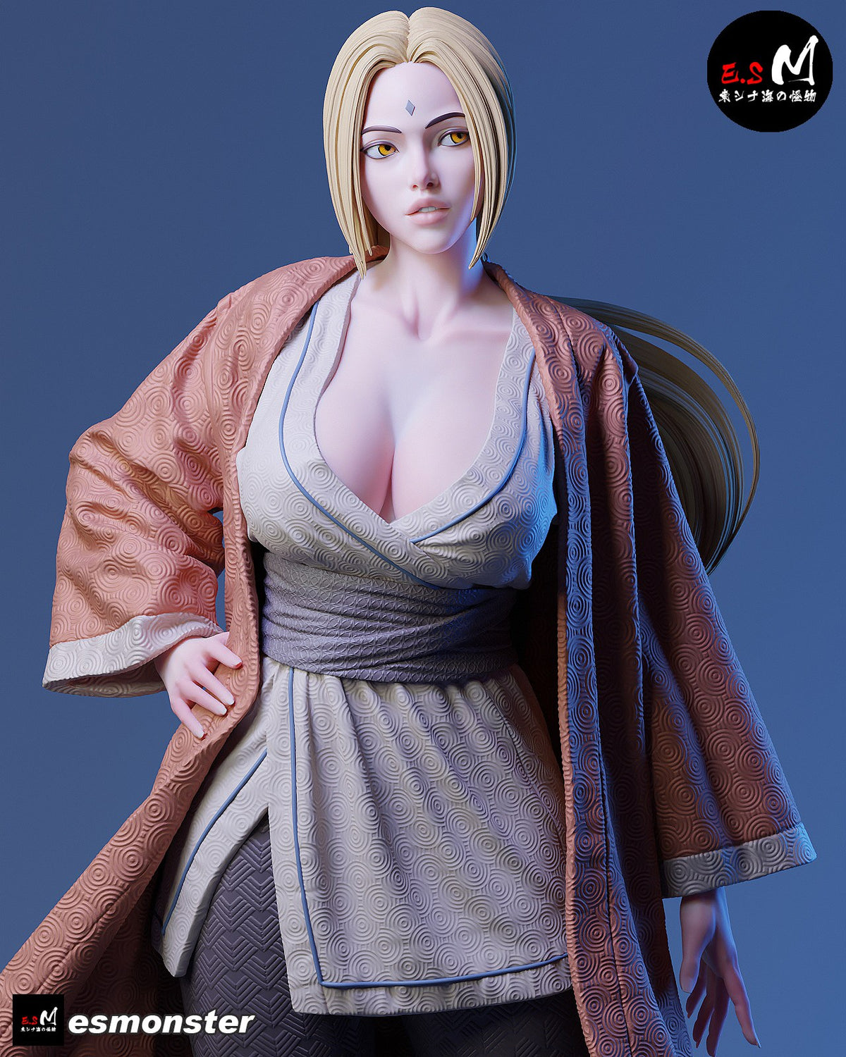 Tsunade resin figure