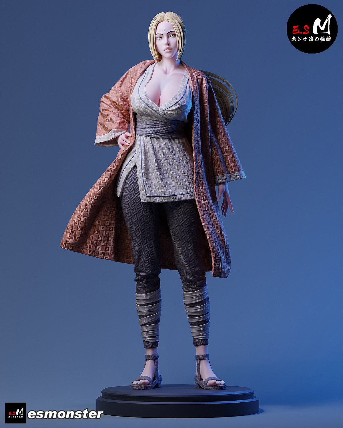 Tsunade resin figure
