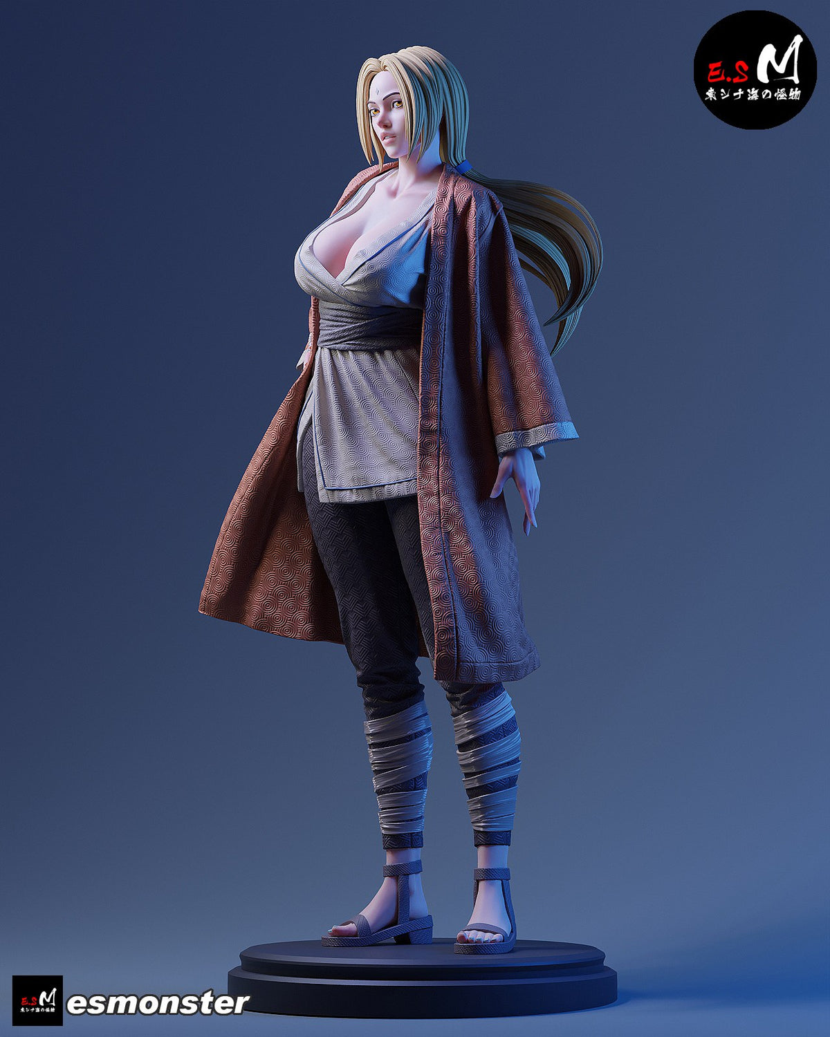 Tsunade resin figure