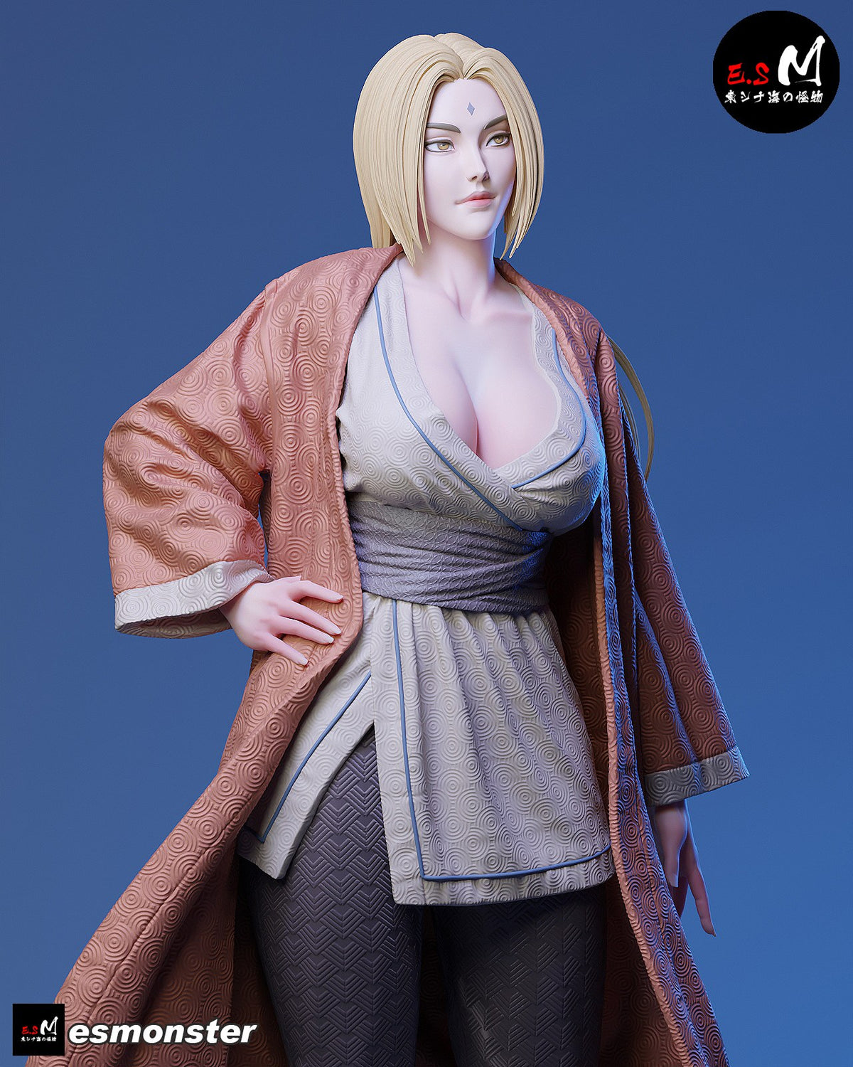 Tsunade resin figure