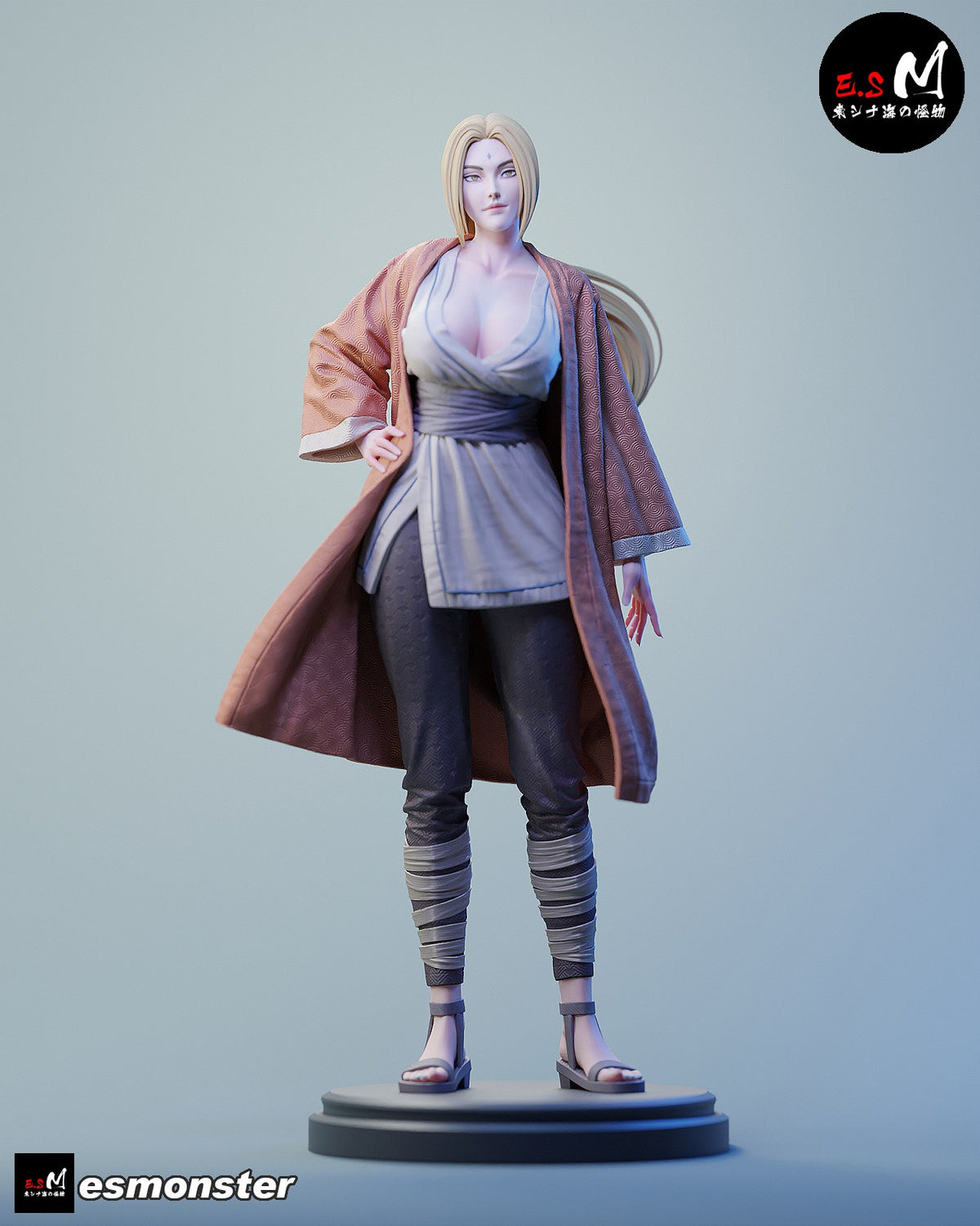 Tsunade resin figure