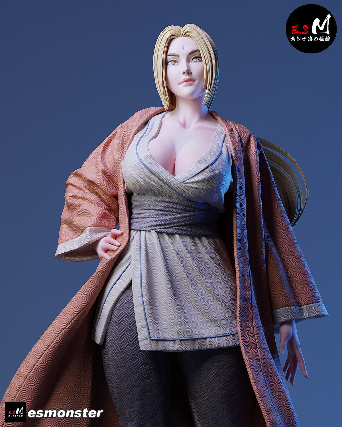 Tsunade resin figure