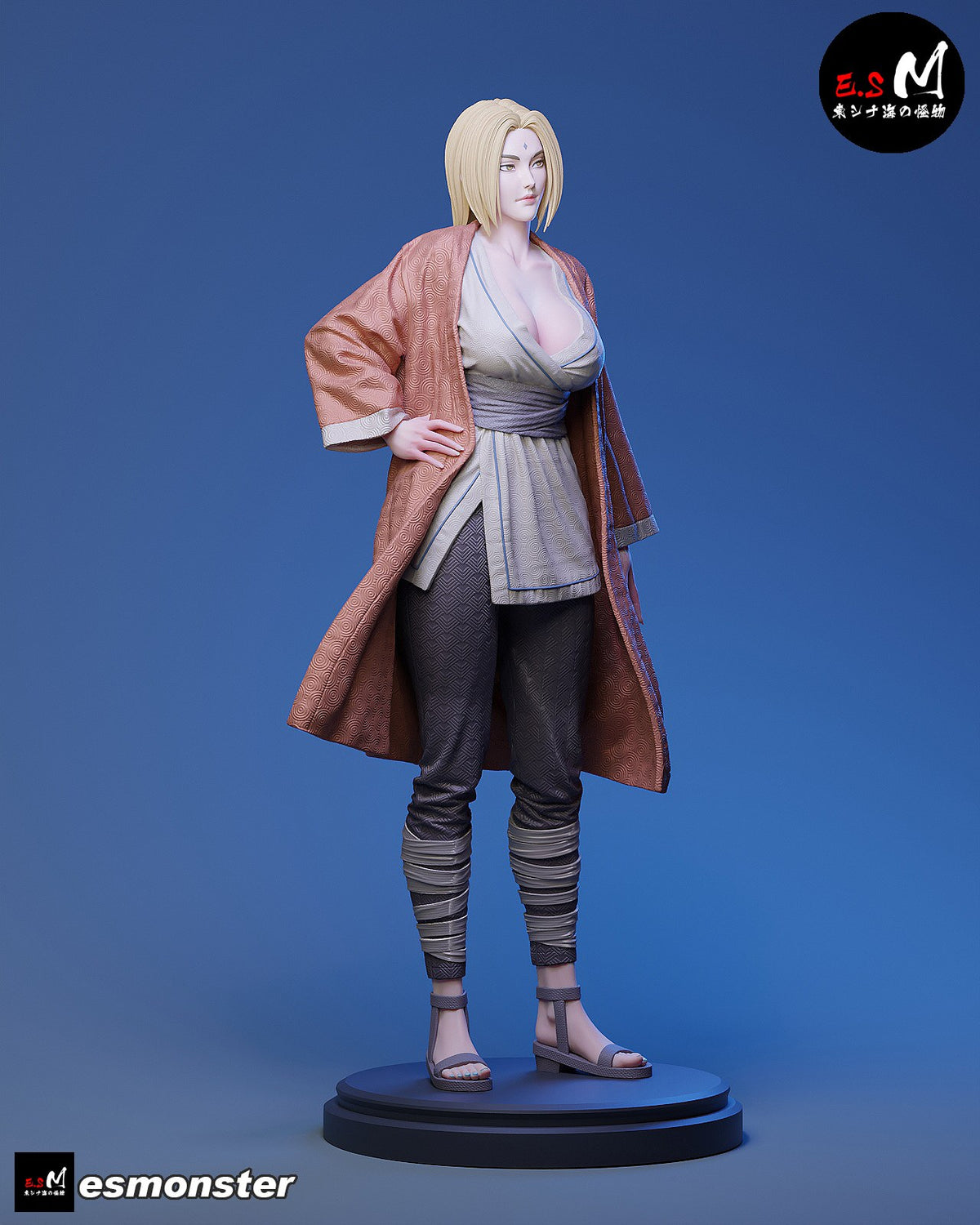 Tsunade resin figure