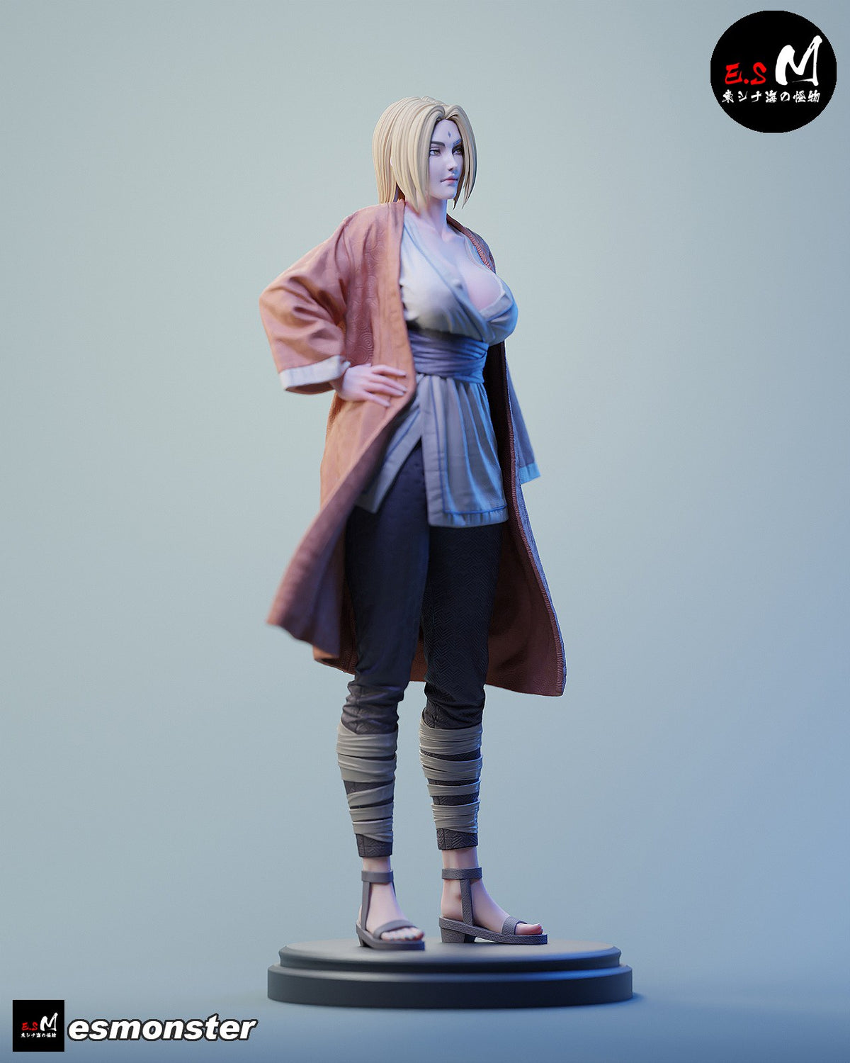 Tsunade resin figure