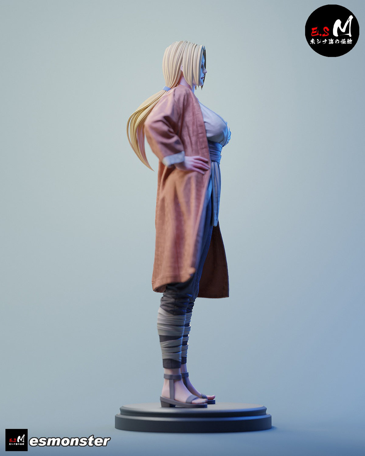Tsunade resin figure