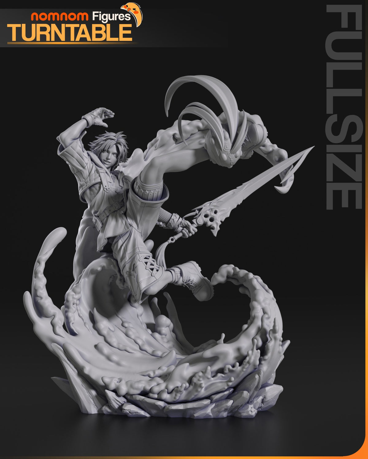 Tidus resin figure