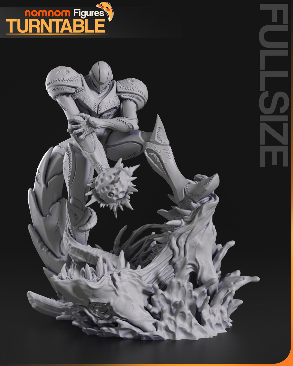 Dark Samus resin figure