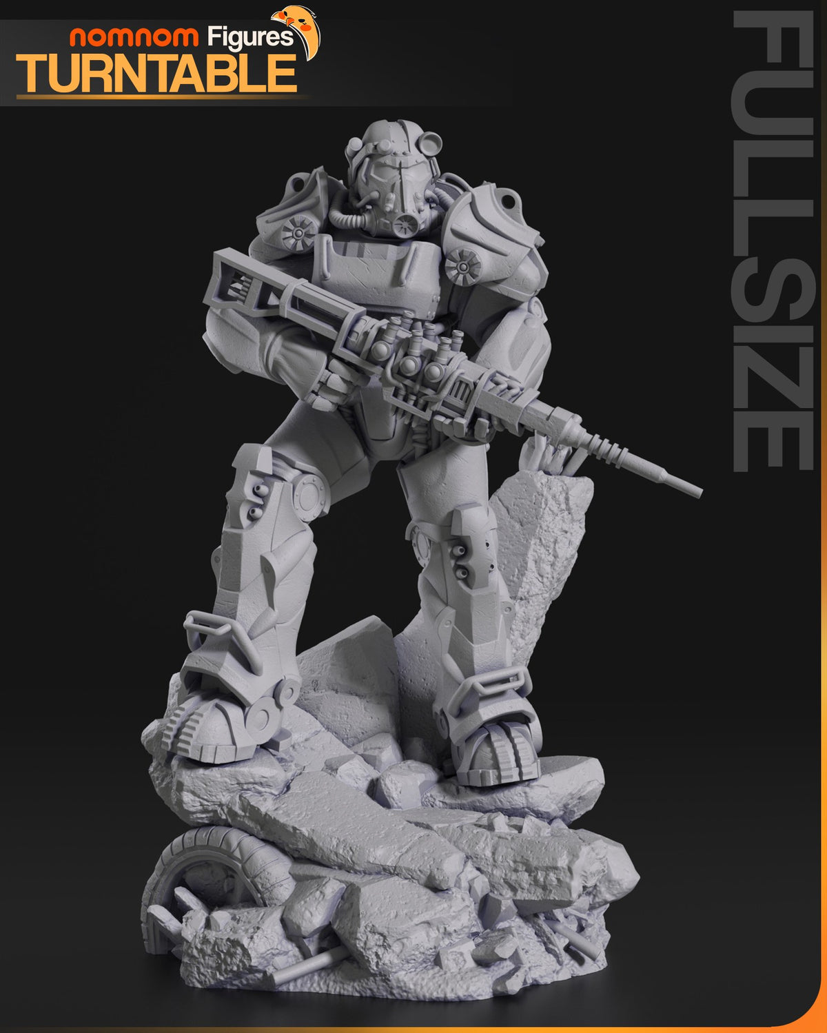 T-60 Power Armor resin figure