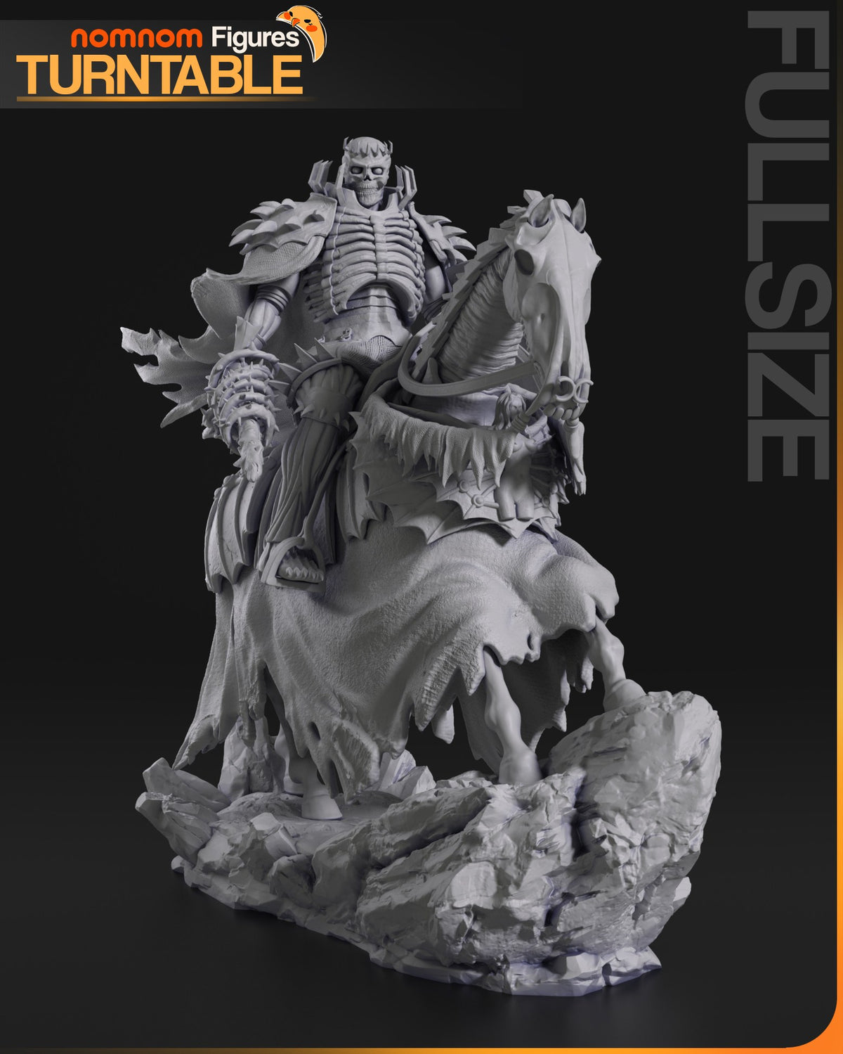 Skull Knight resin figure