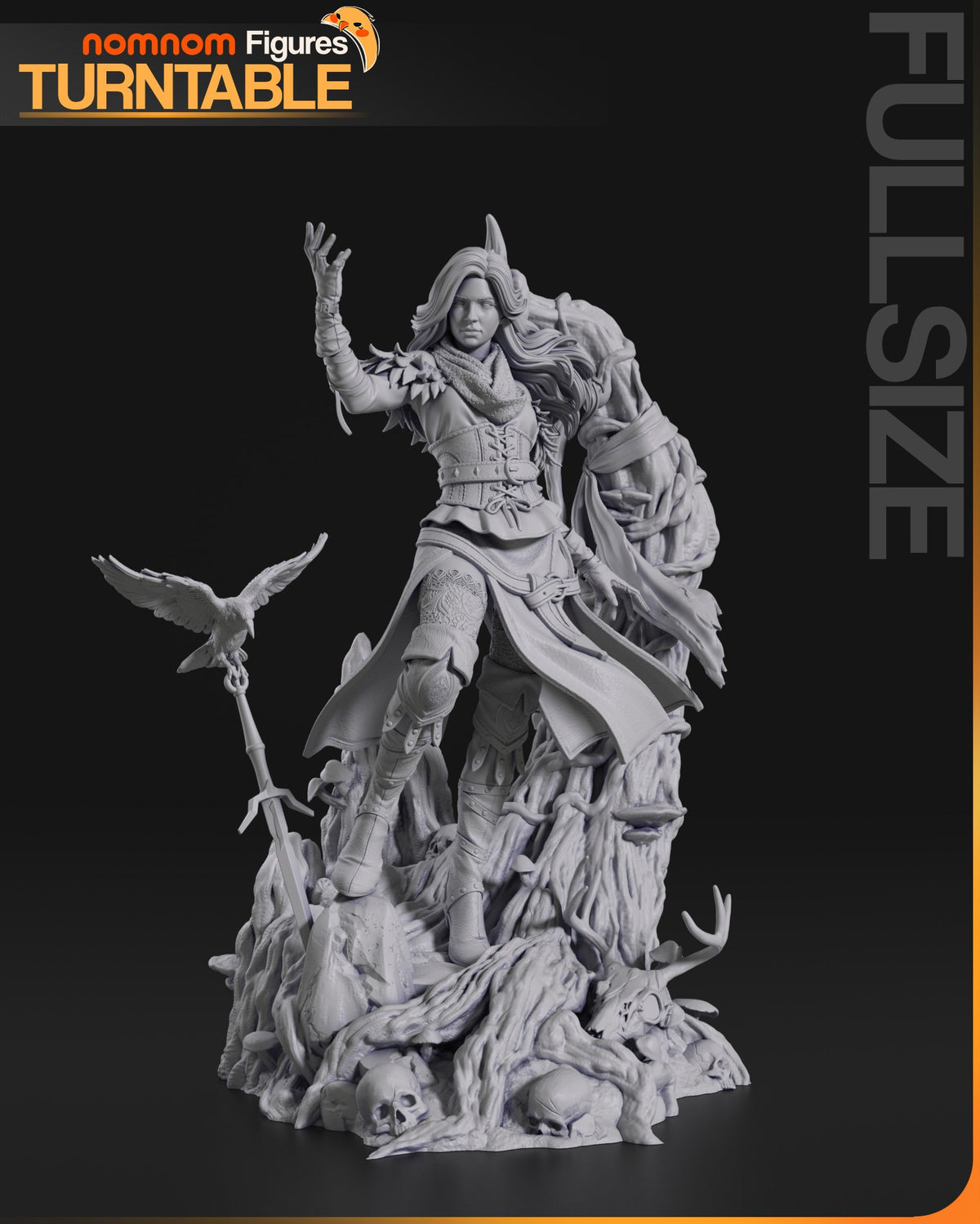 Yennefer resin figure
