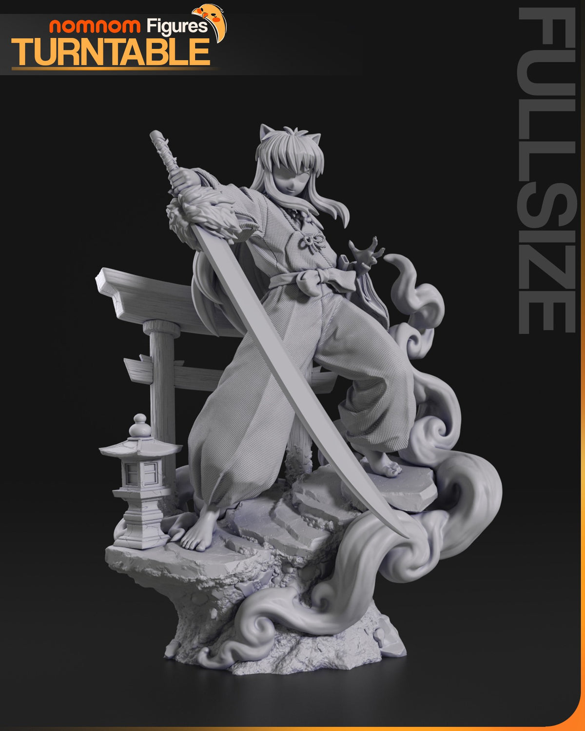 Inuyasha resin figure
