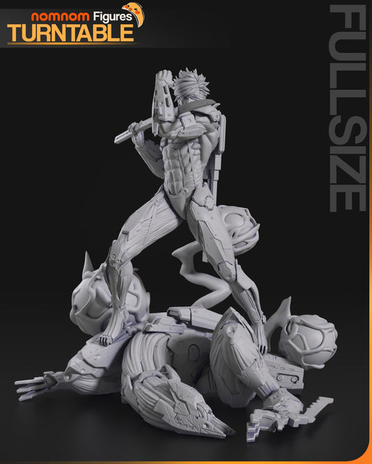 Raiden resin figure