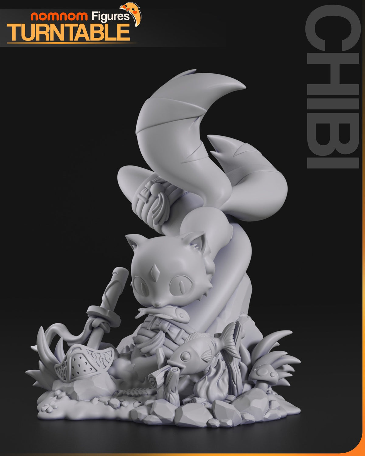 Chibi Kirara resin figure
