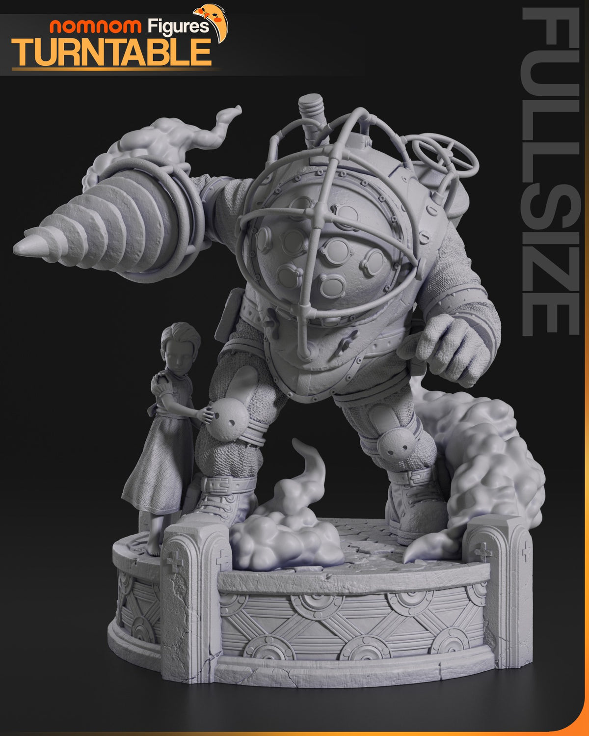 Big Daddy Bouncer resin figure