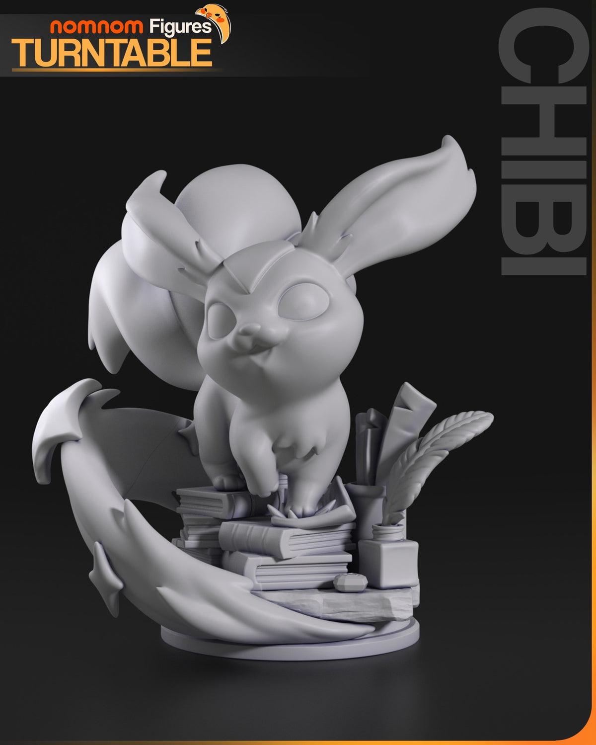 Chibi Carbuncle resin figure