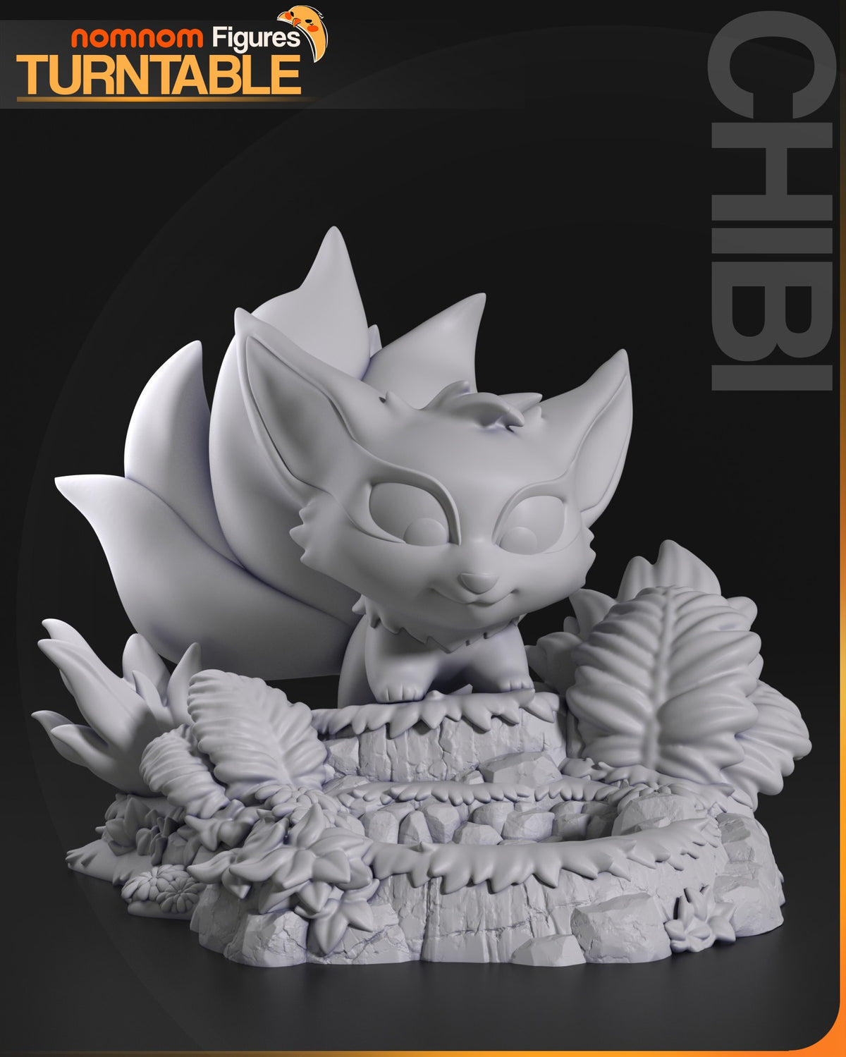 Chibi Kurama resin figure