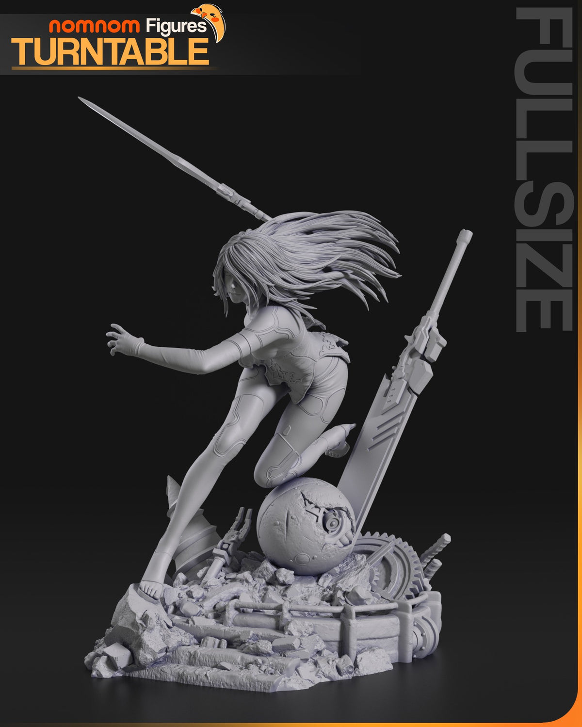 A2 resin figure