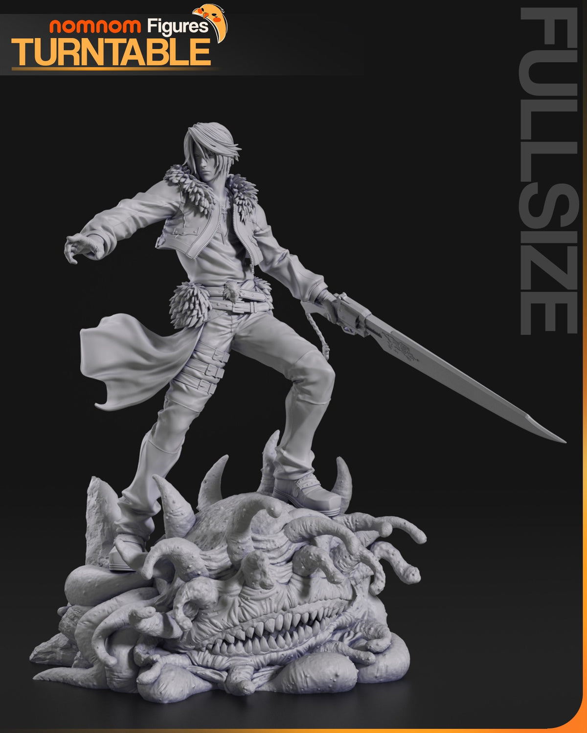 Squall Leonhart resin figure