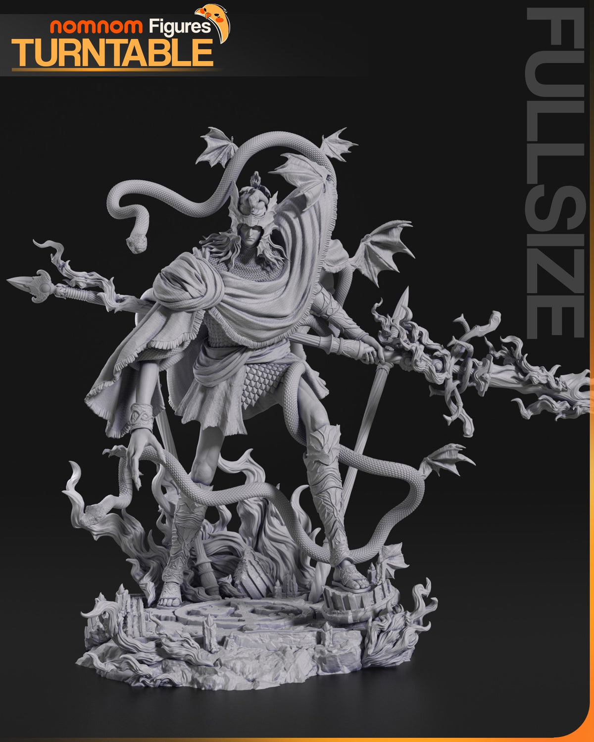 Messmer the Impaler resin figure