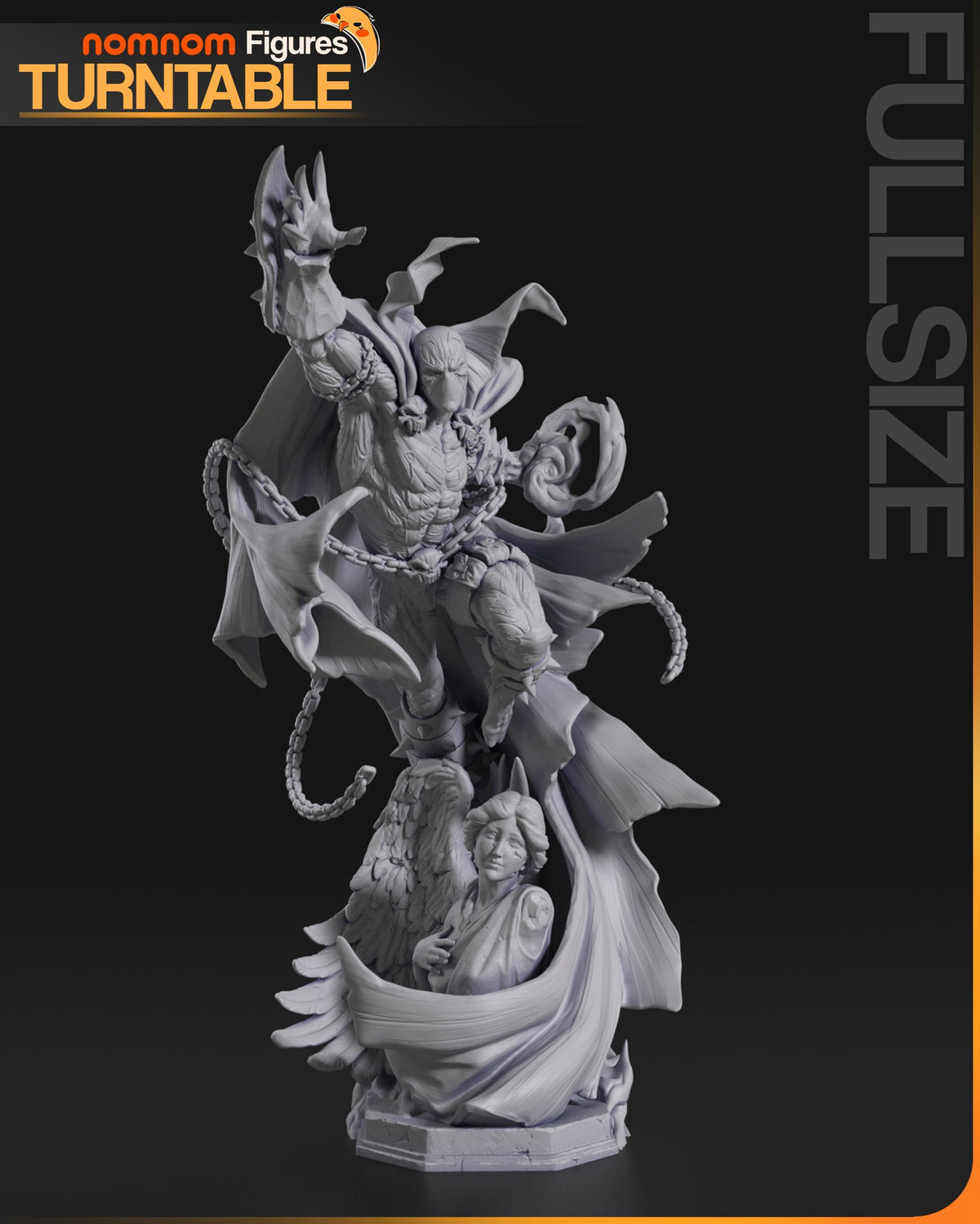 Spawn resin figure