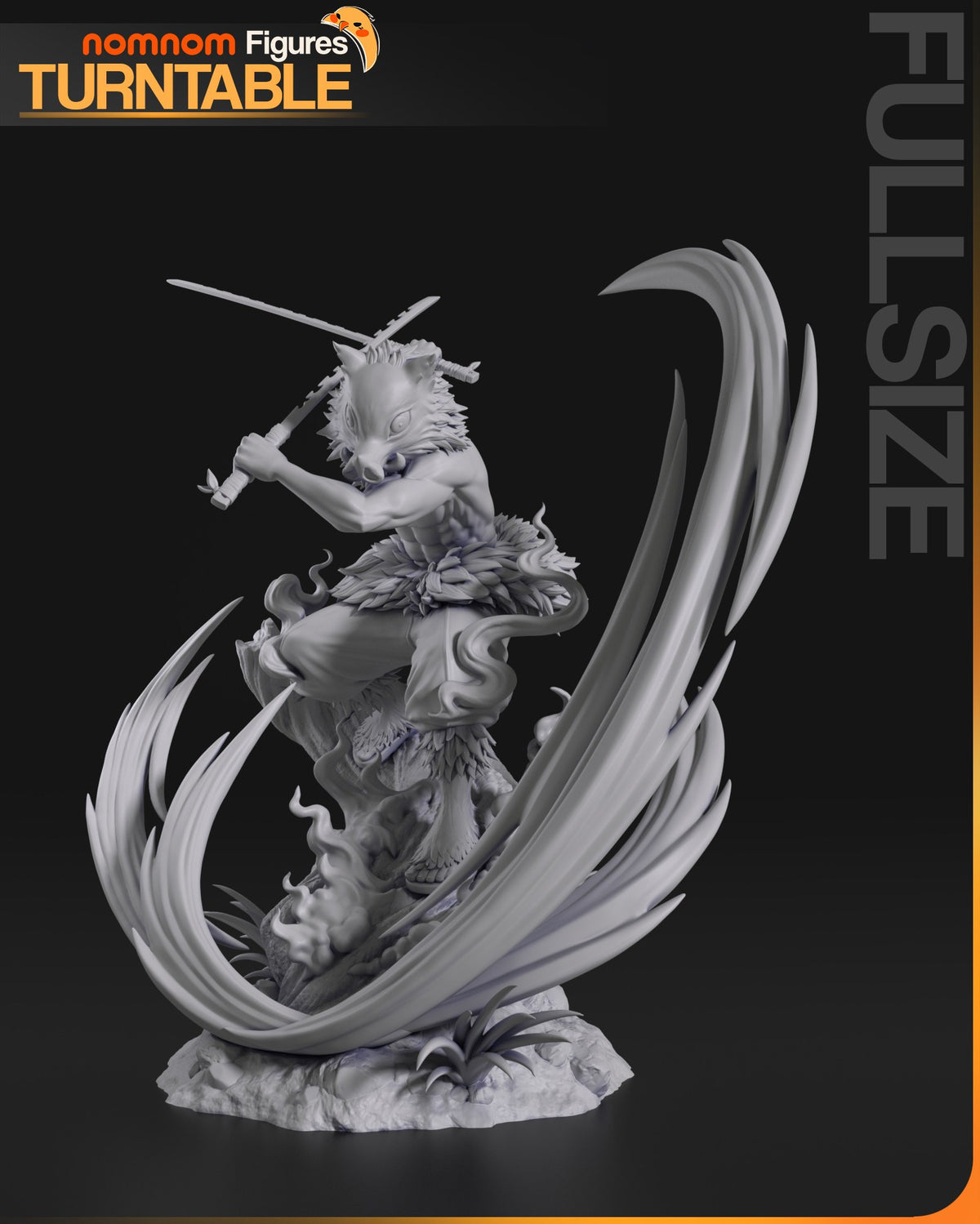 Inosuke resin figure