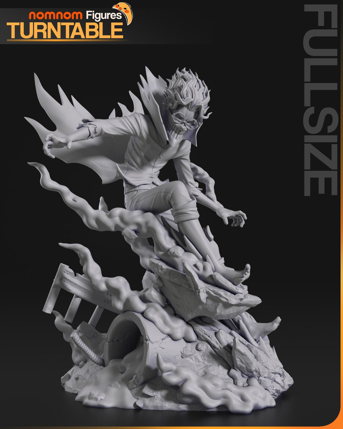 Turbo Okarun resin figure