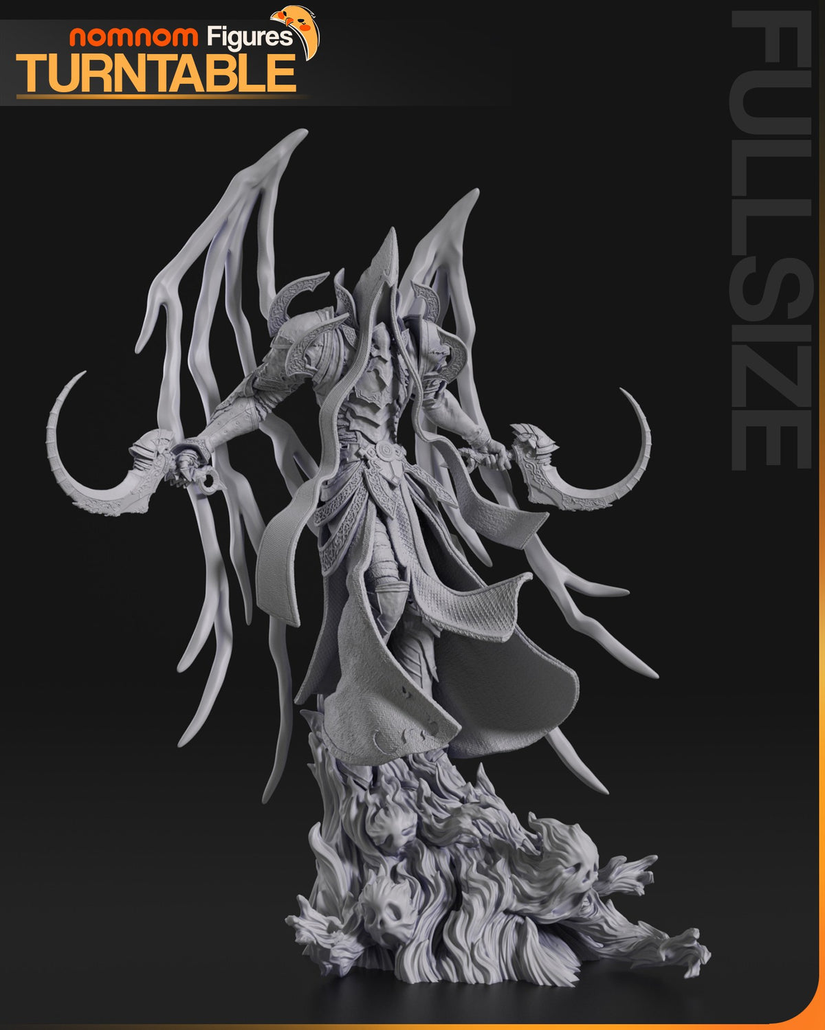 Malthael resin figure
