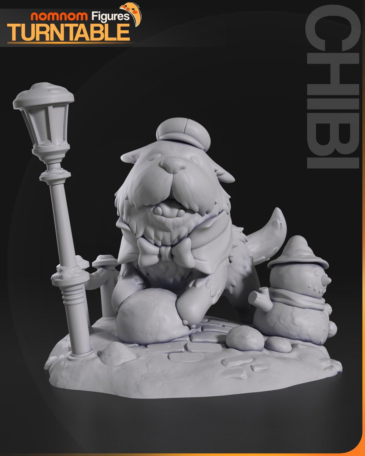 Chibi Bond resin figure