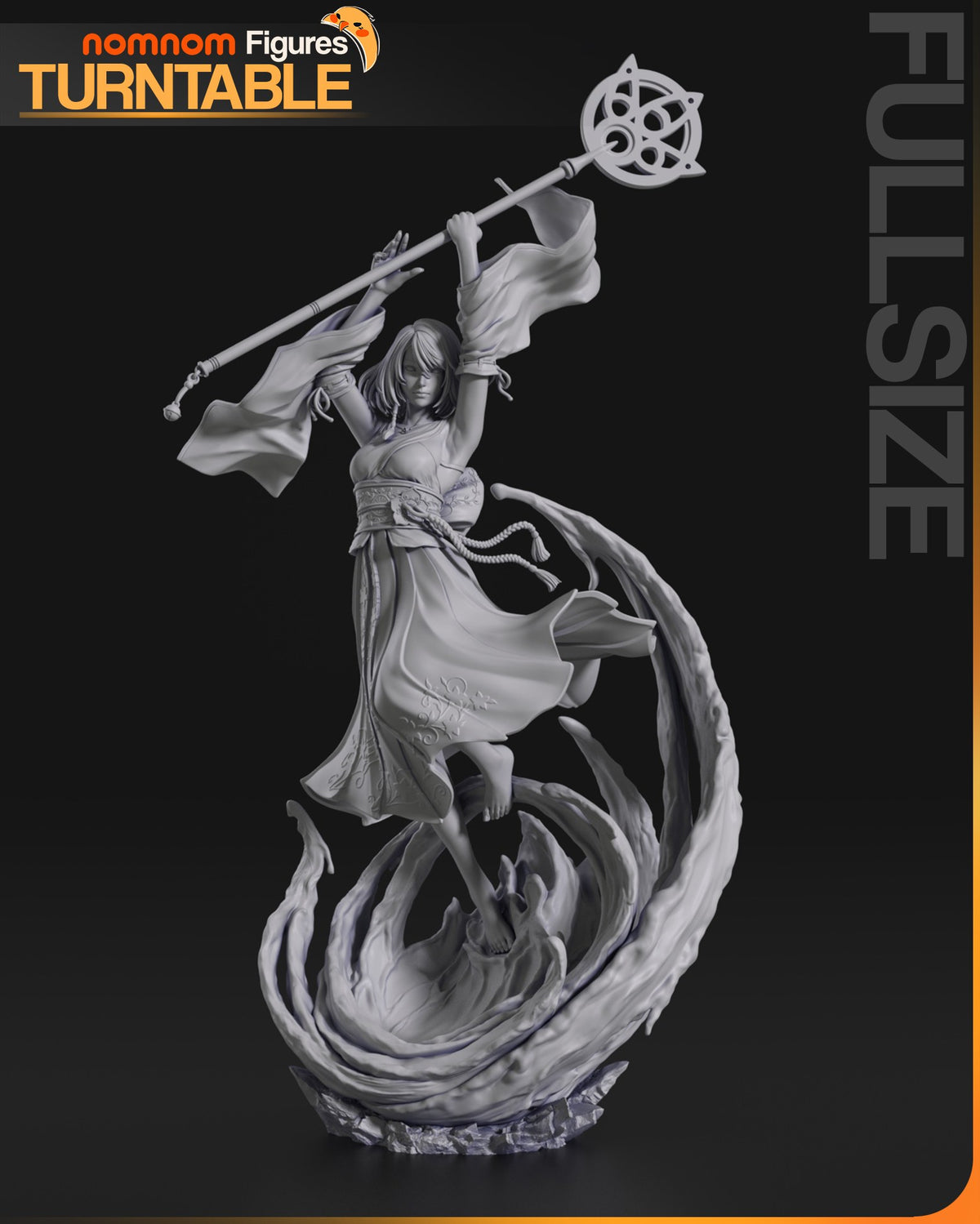Yuna resin figure