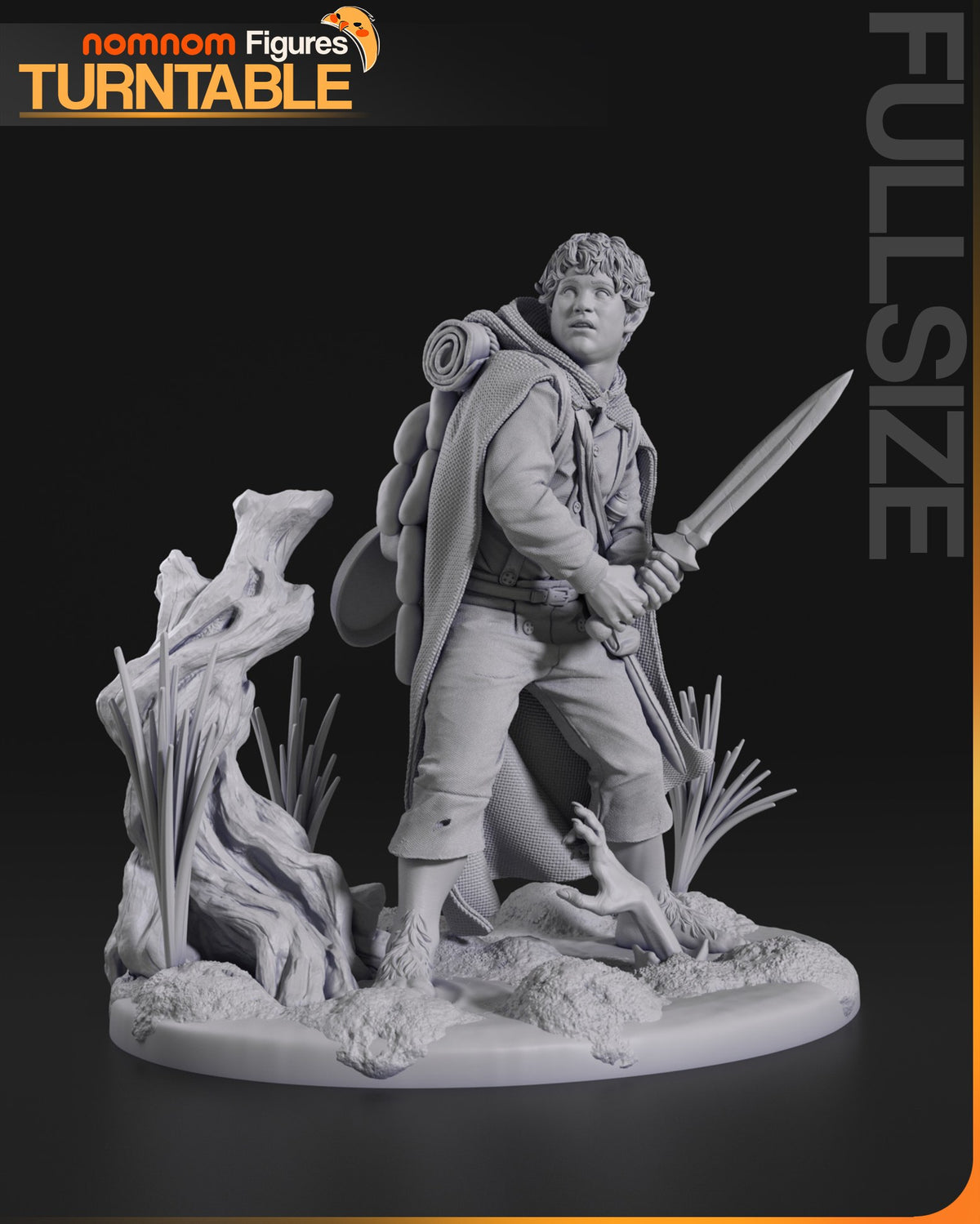 Samwise Gamgee resin figure