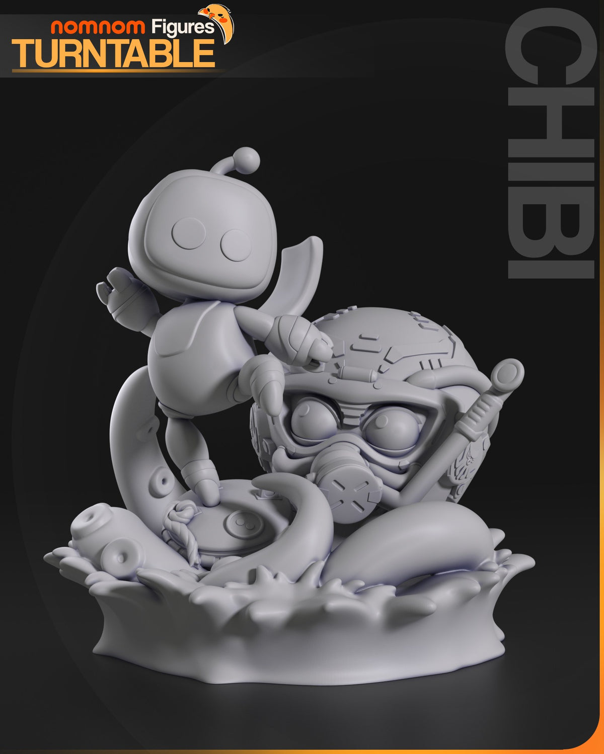 Astro Bot resin figure