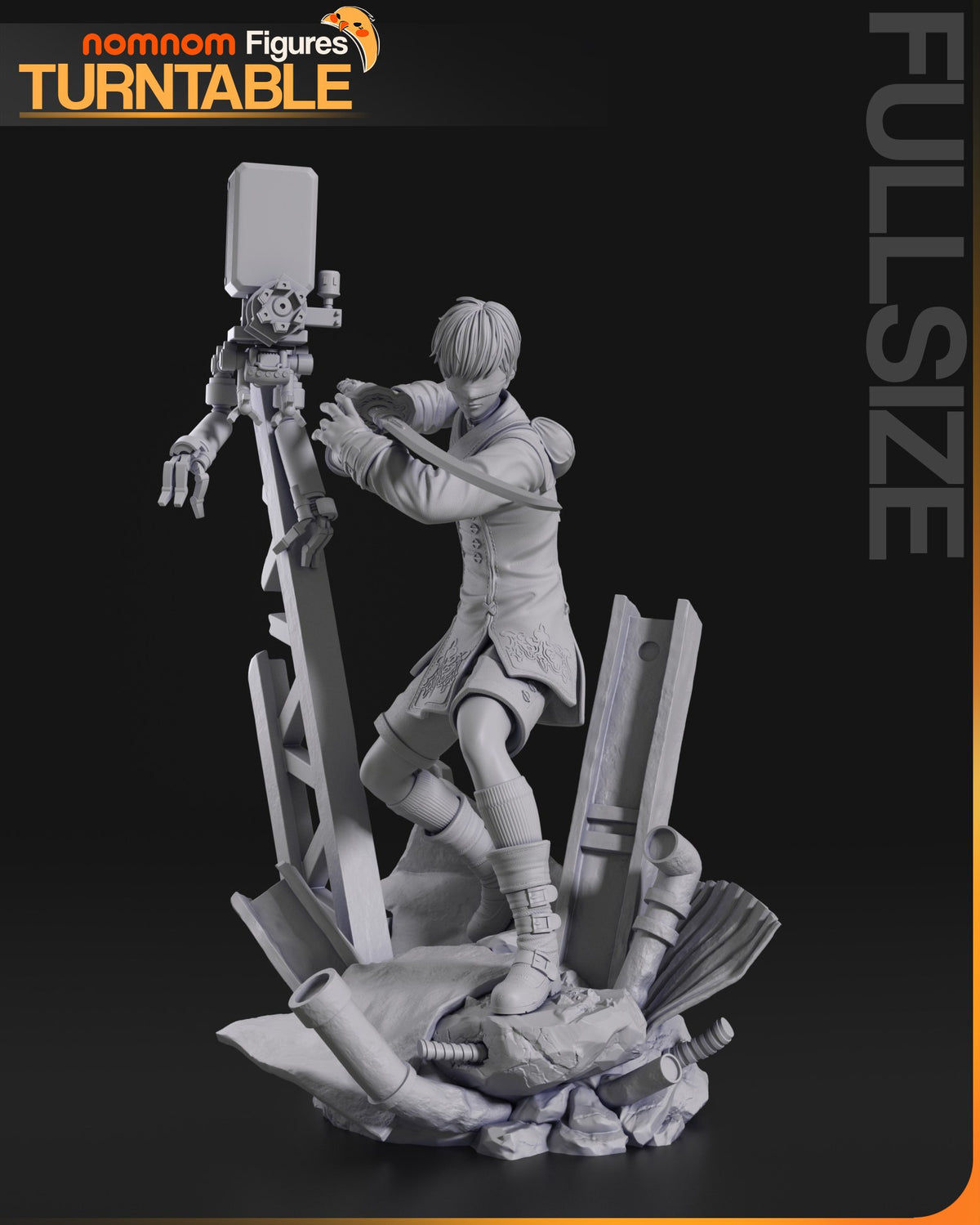 9S resin figure