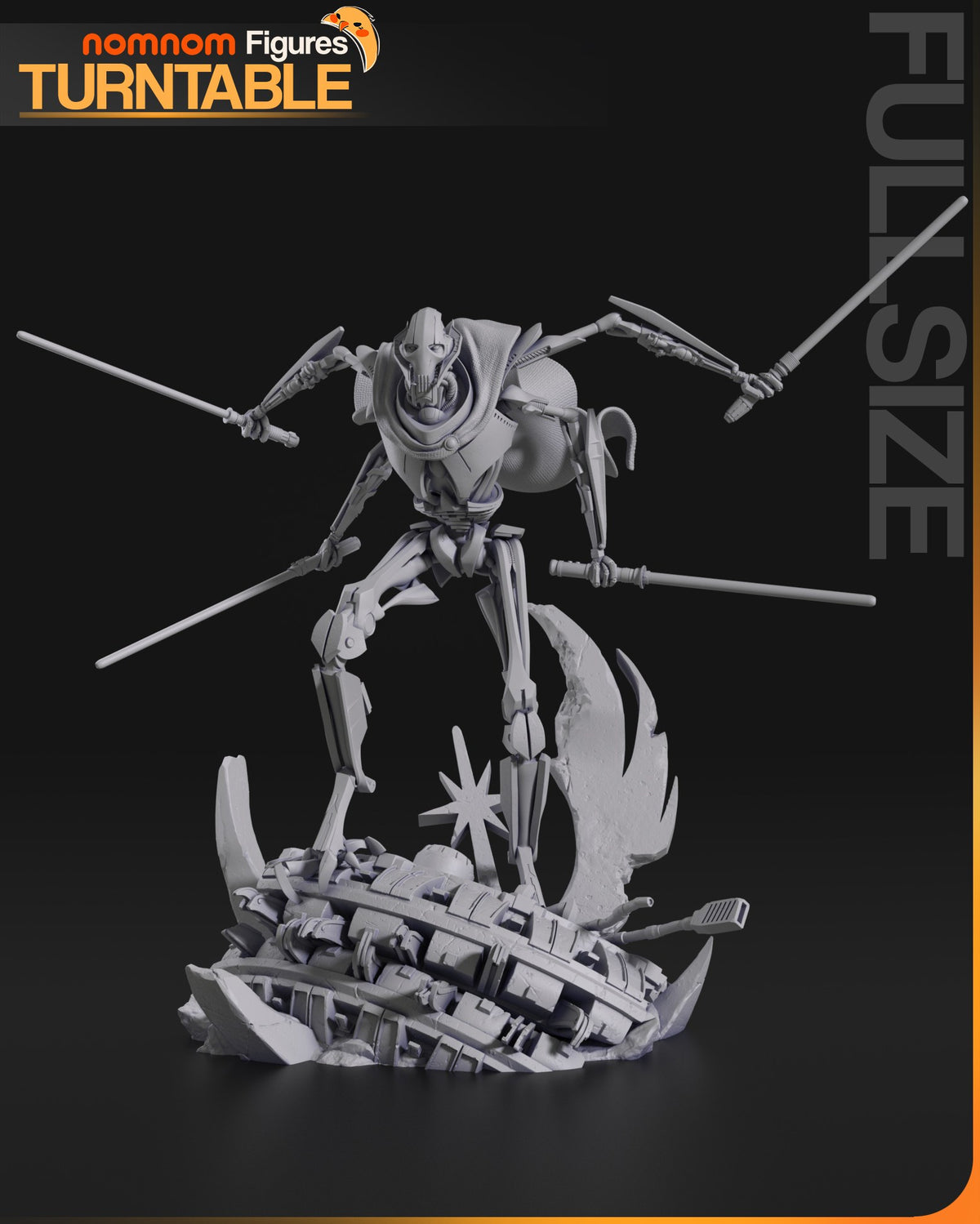 General Grievous resin figure