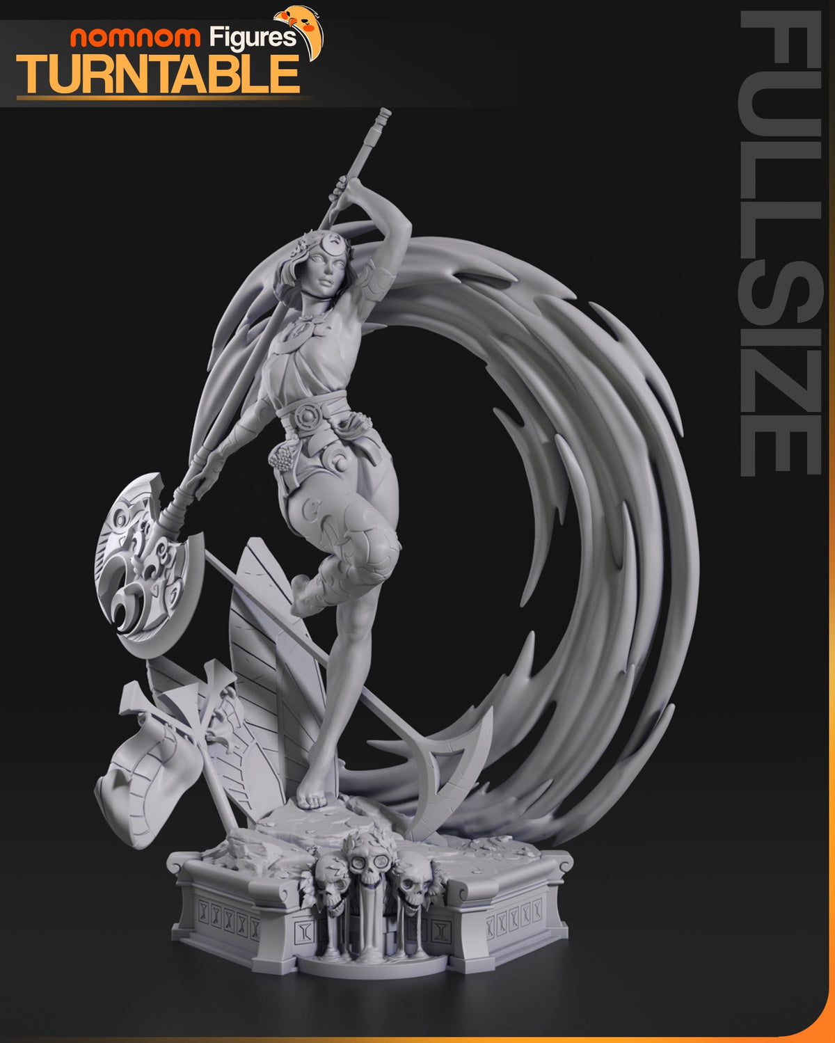 Melinoe resin figure