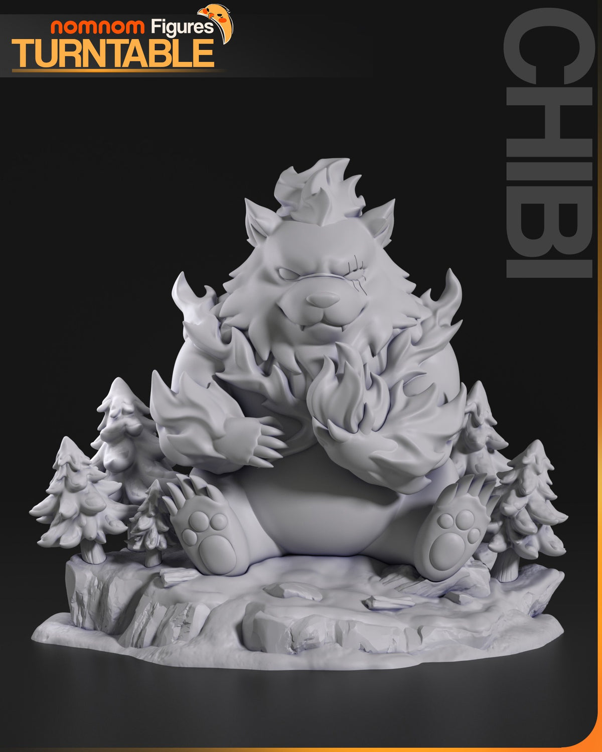 Chibi Tank resin figure