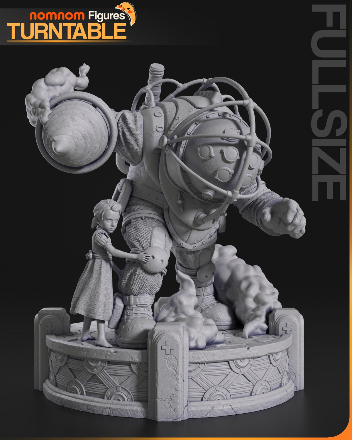 Big Daddy Bouncer resin figure