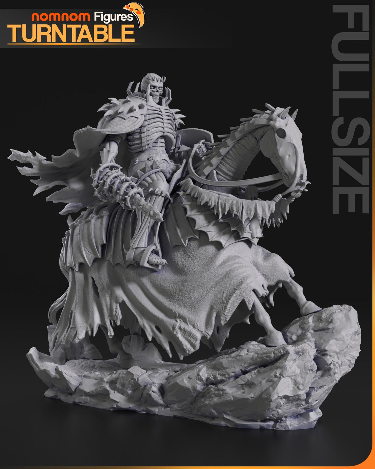 Skull Knight resin figure