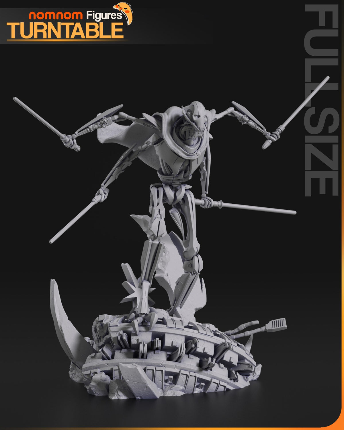 General Grievous resin figure