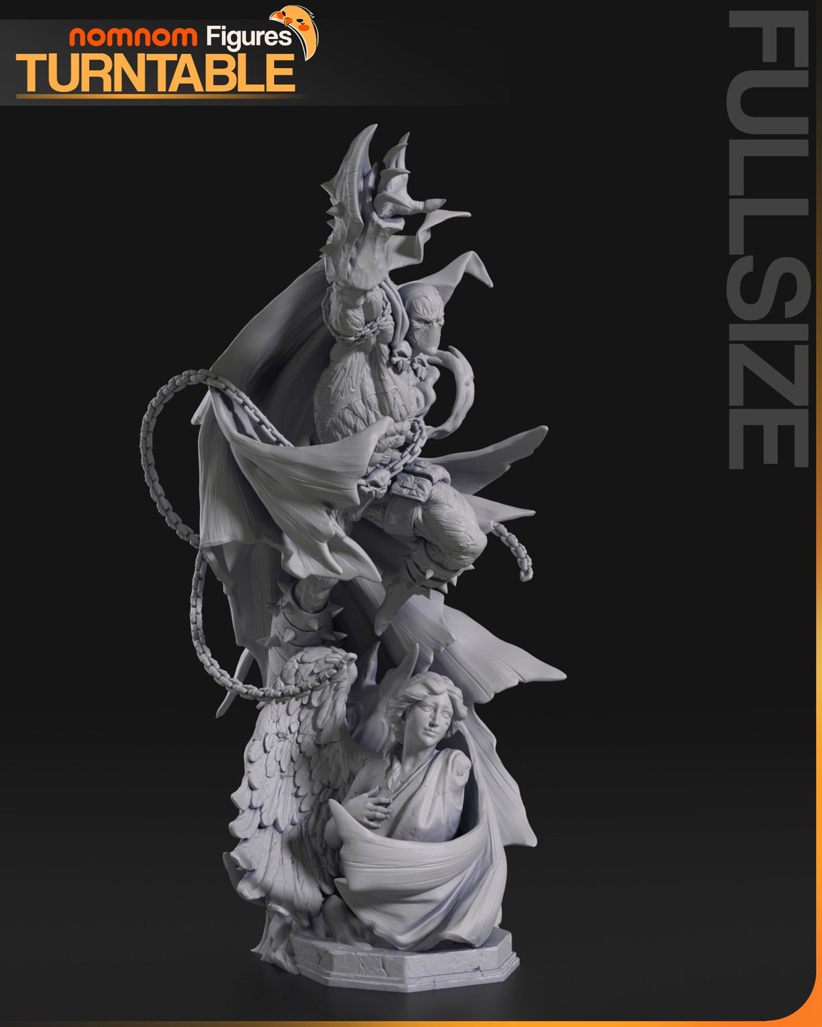 Spawn resin figure