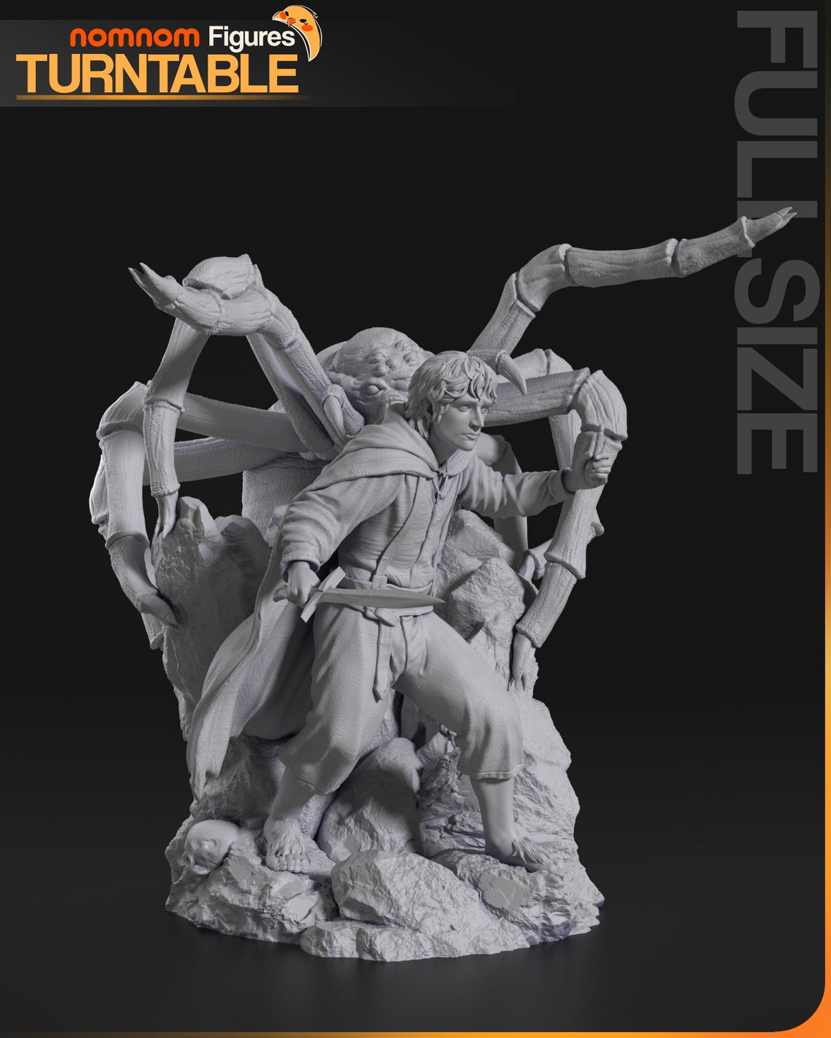 Frodo Baggins resin figure