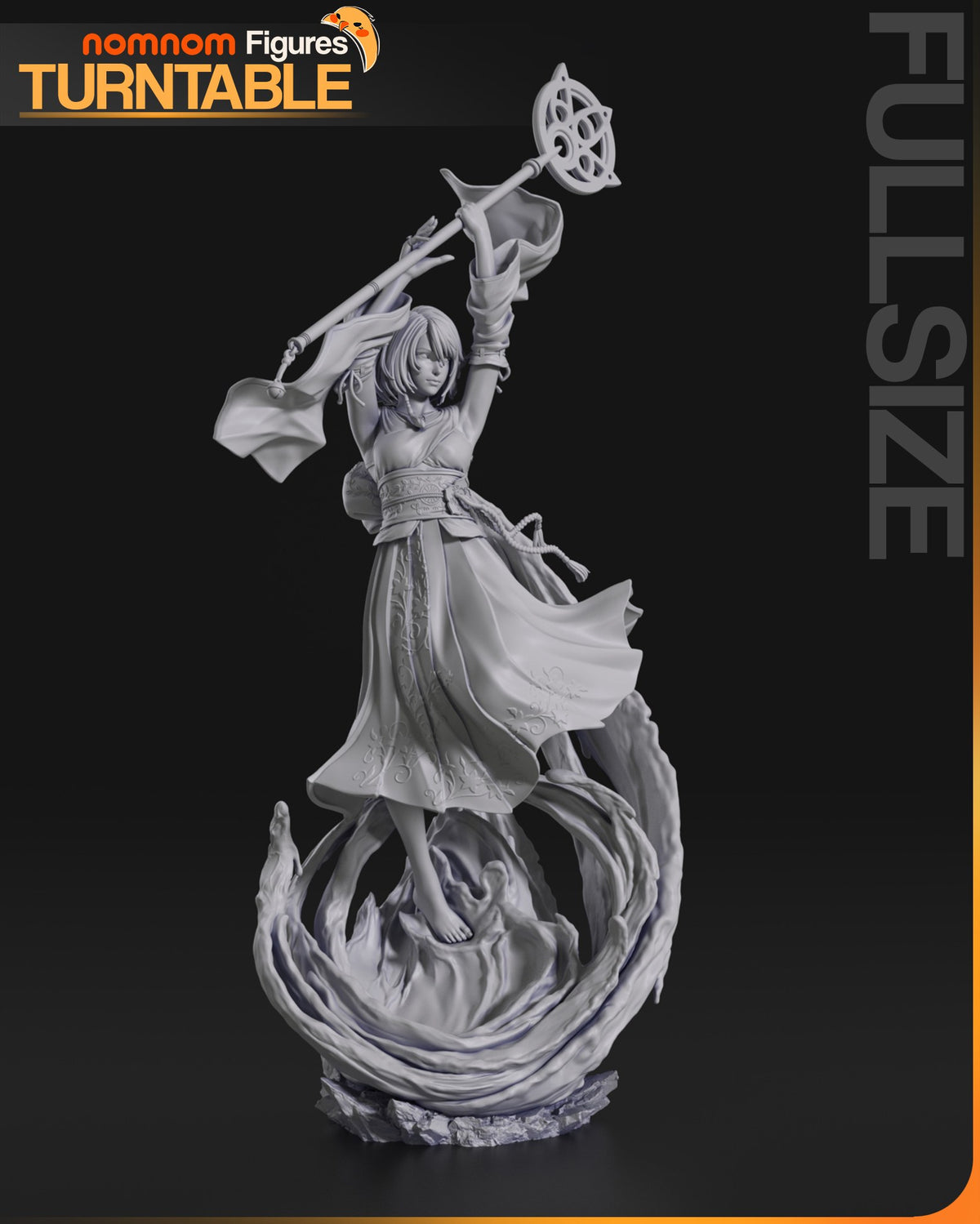 Yuna resin figure