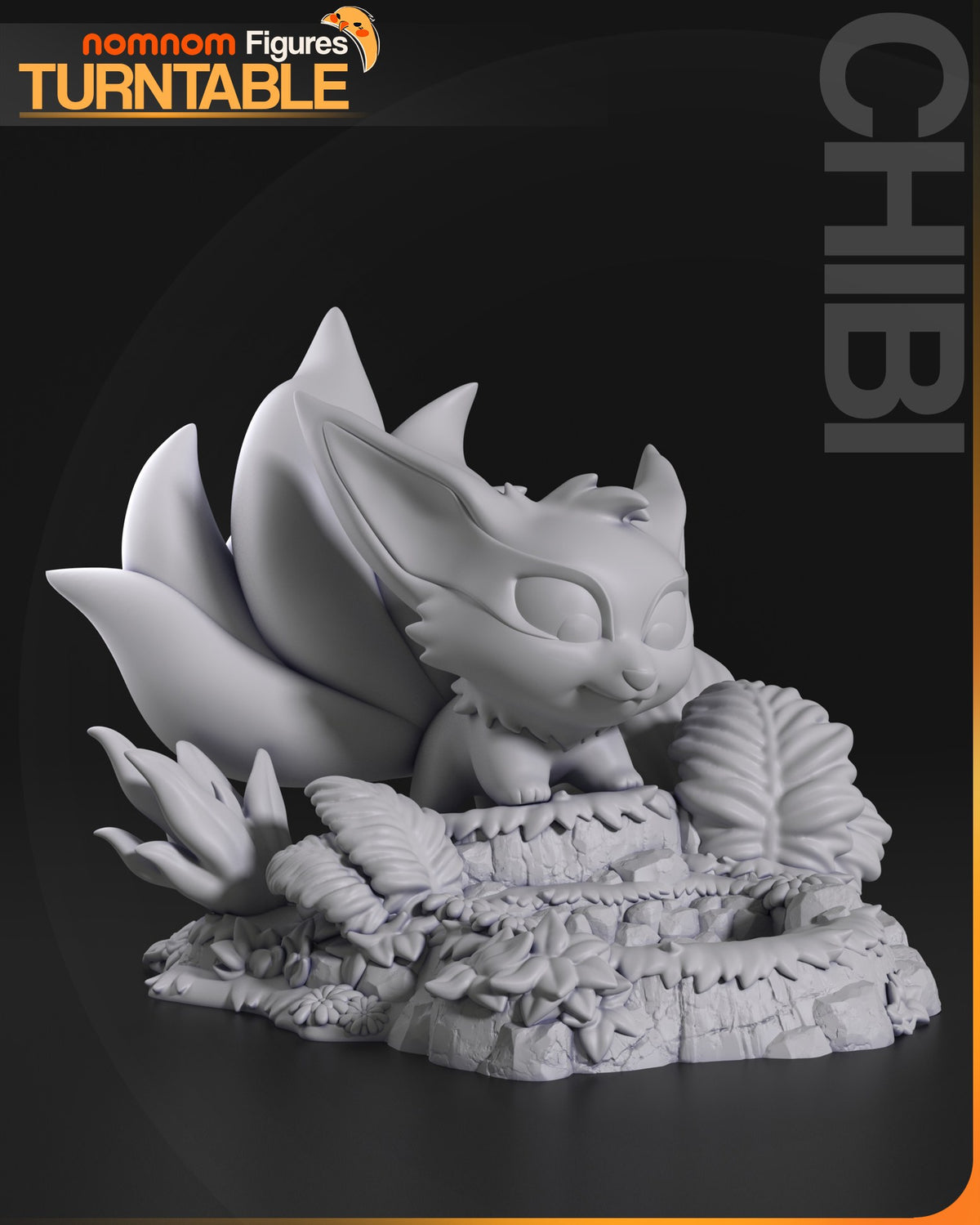 Chibi Kurama resin figure