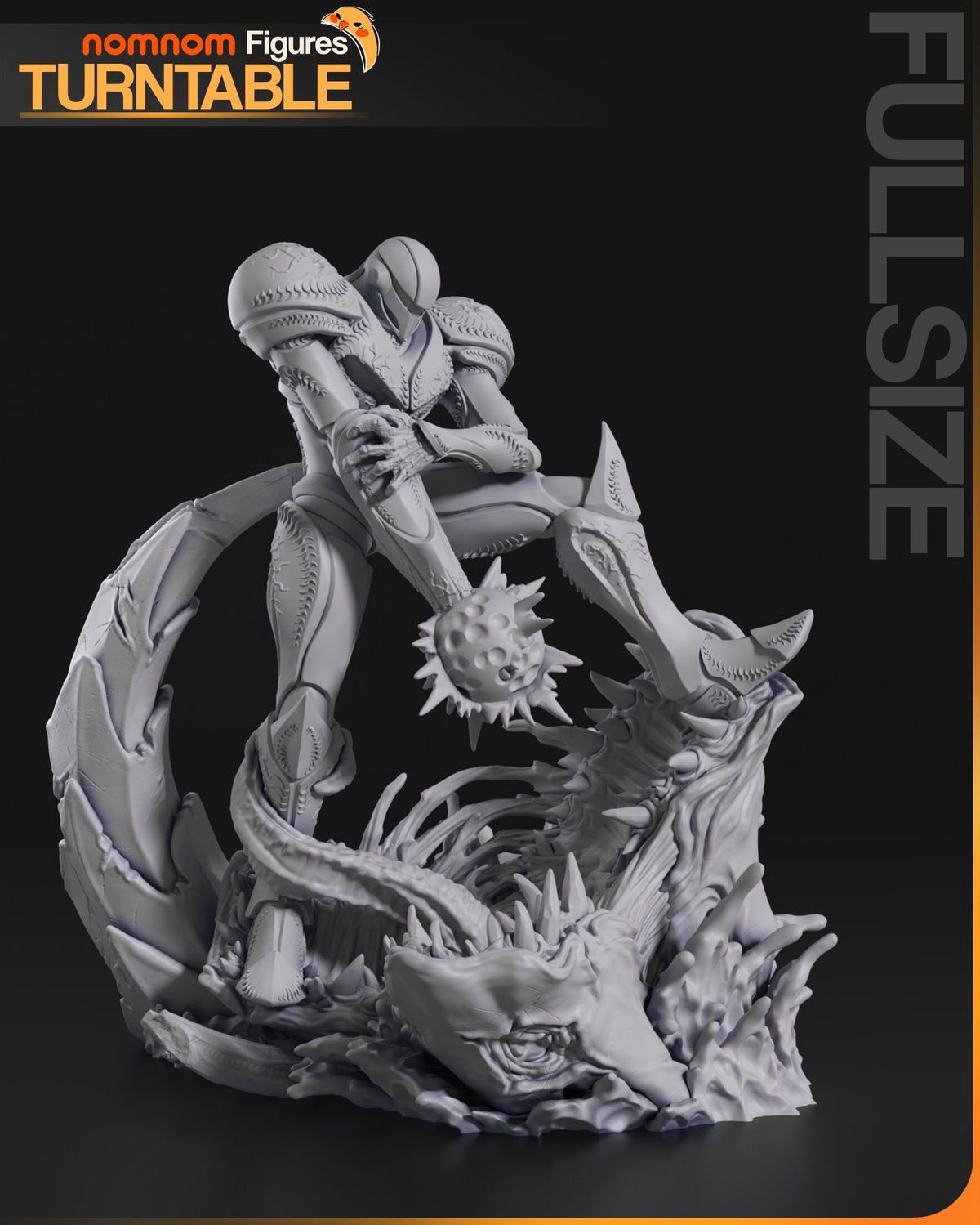 Dark Samus resin figure