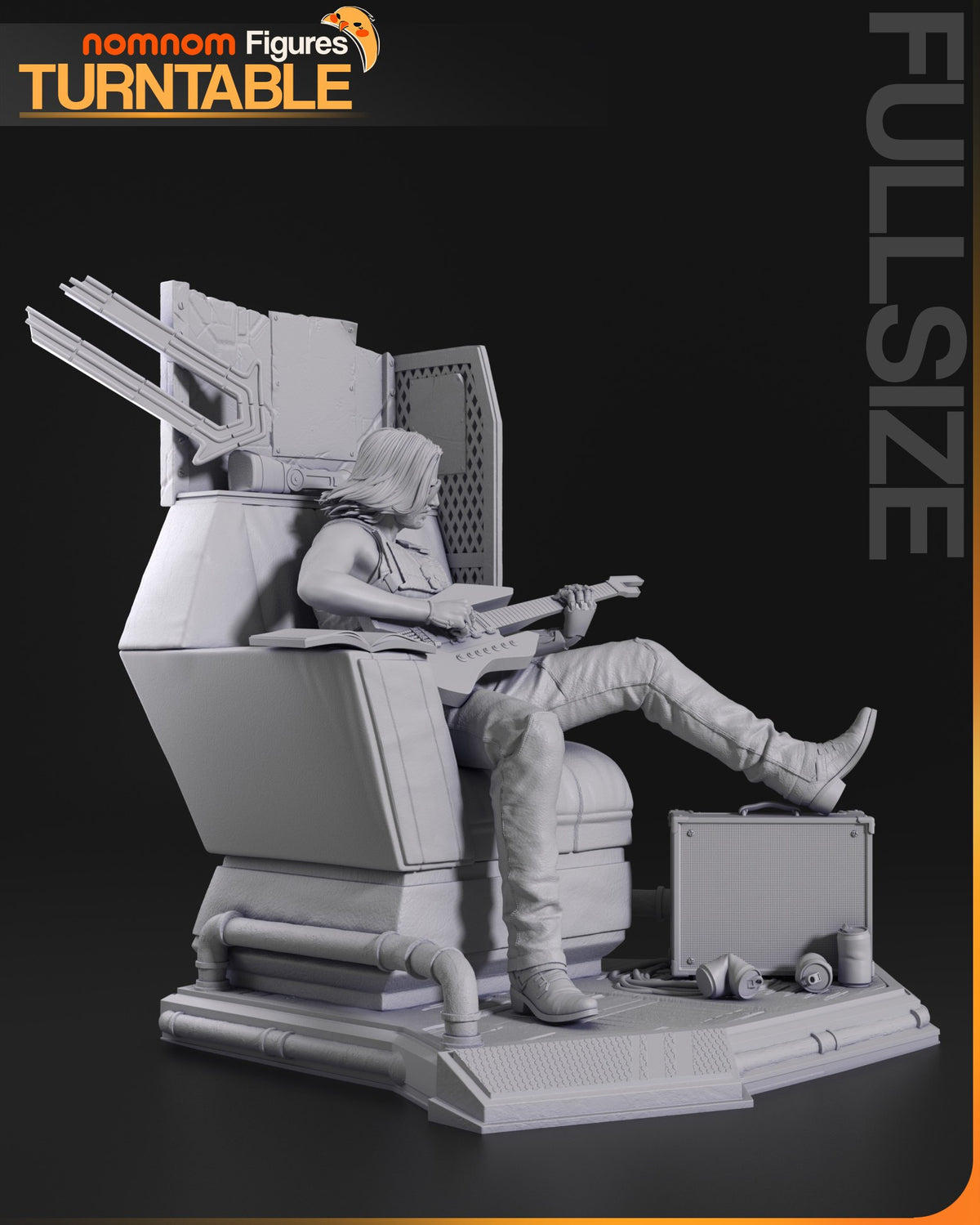 Johnny Silverhand resin figure