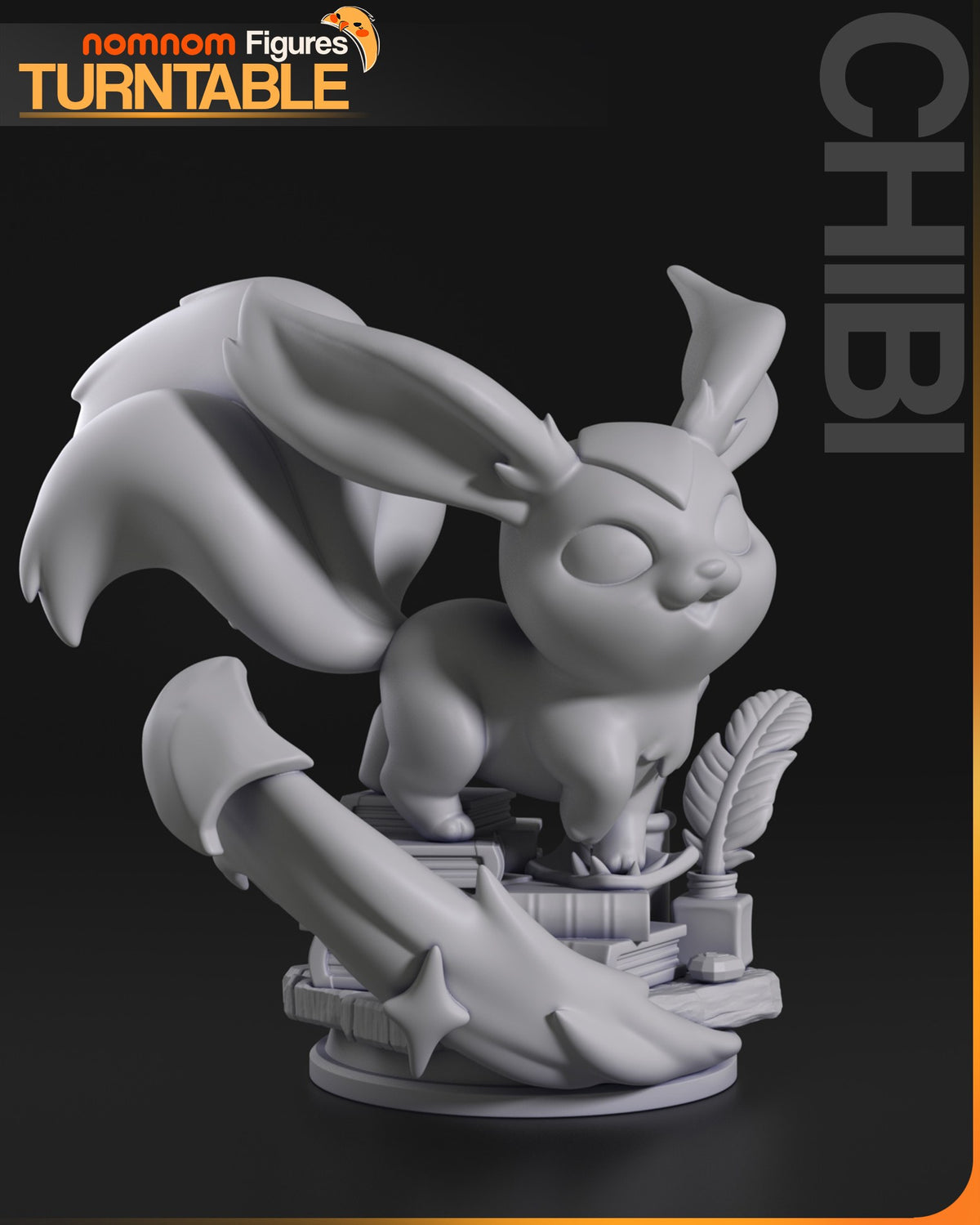 Chibi Carbuncle resin figure
