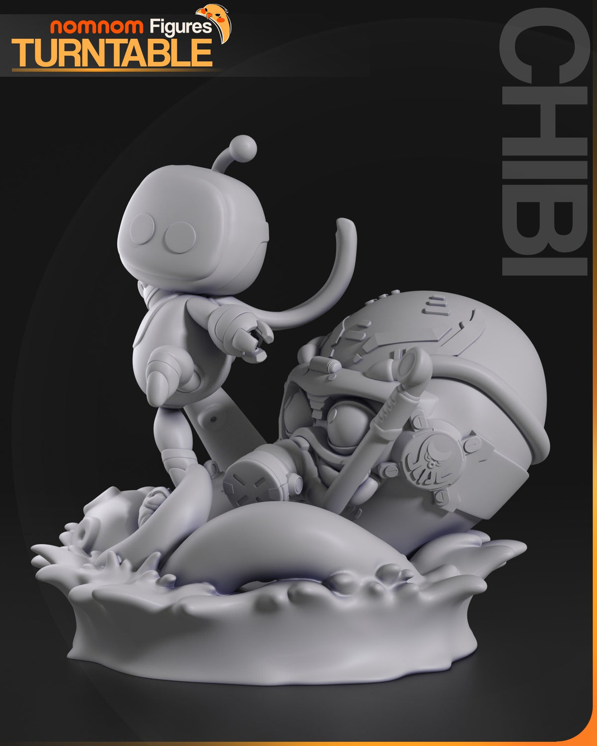 Astro Bot resin figure