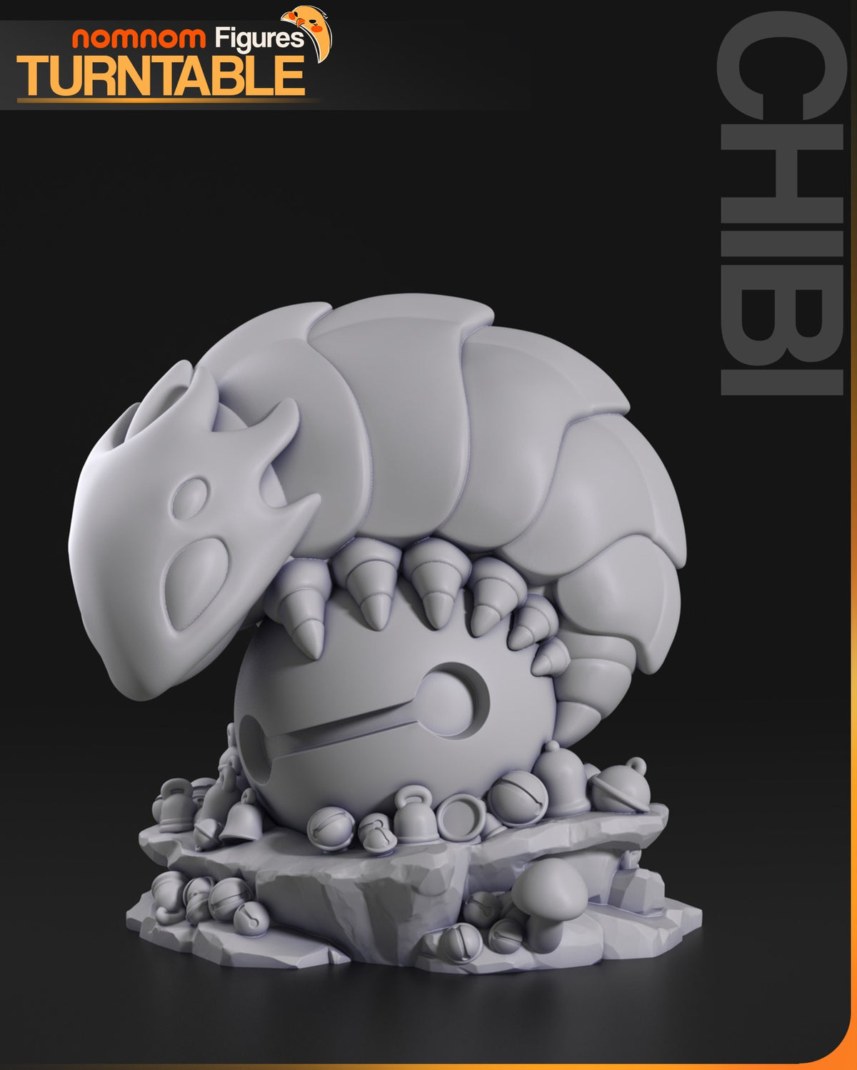 Chibi Bell Beast resin figure