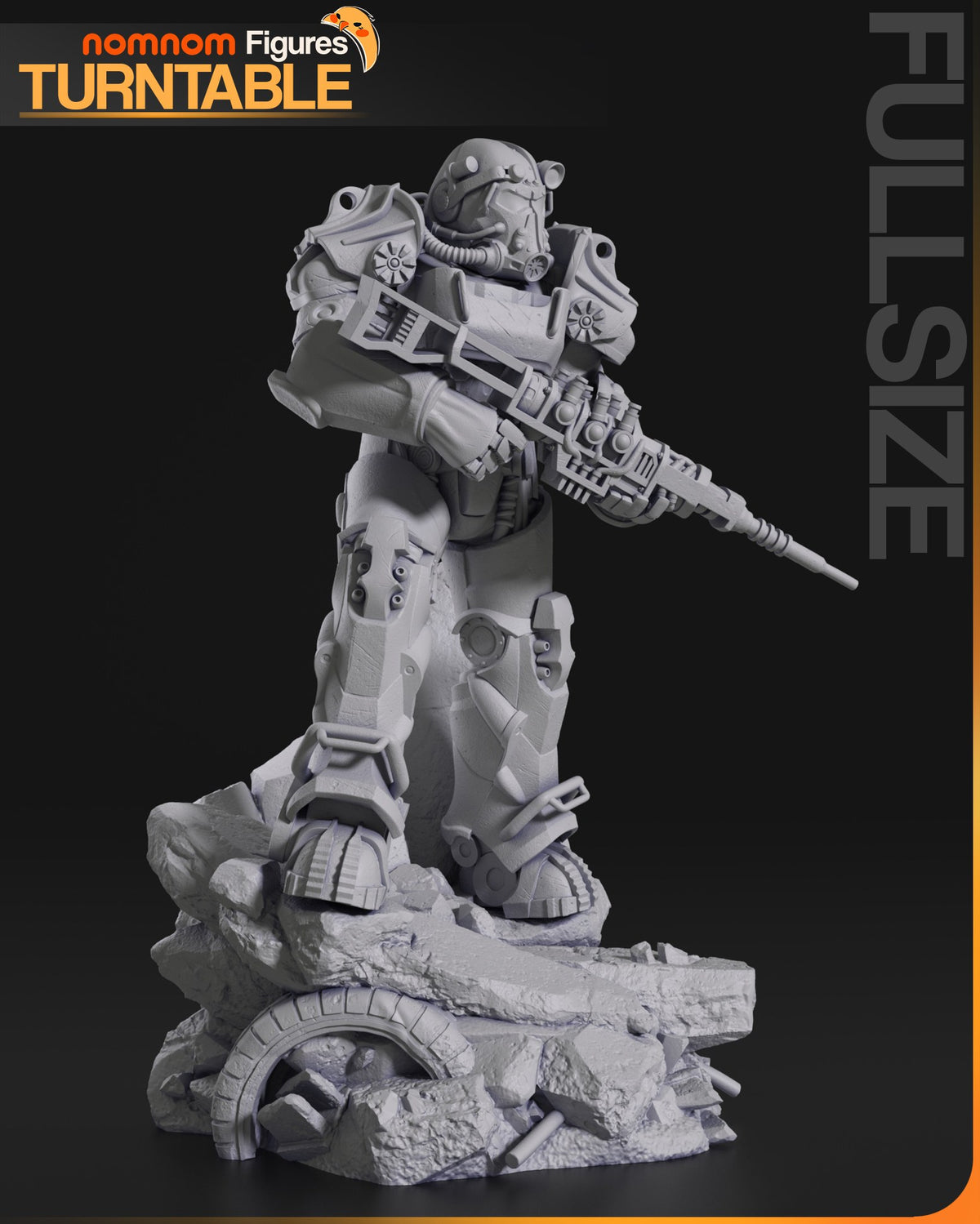 T-60 Power Armor resin figure