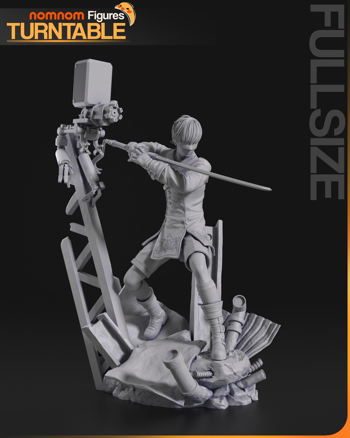 9S resin figure
