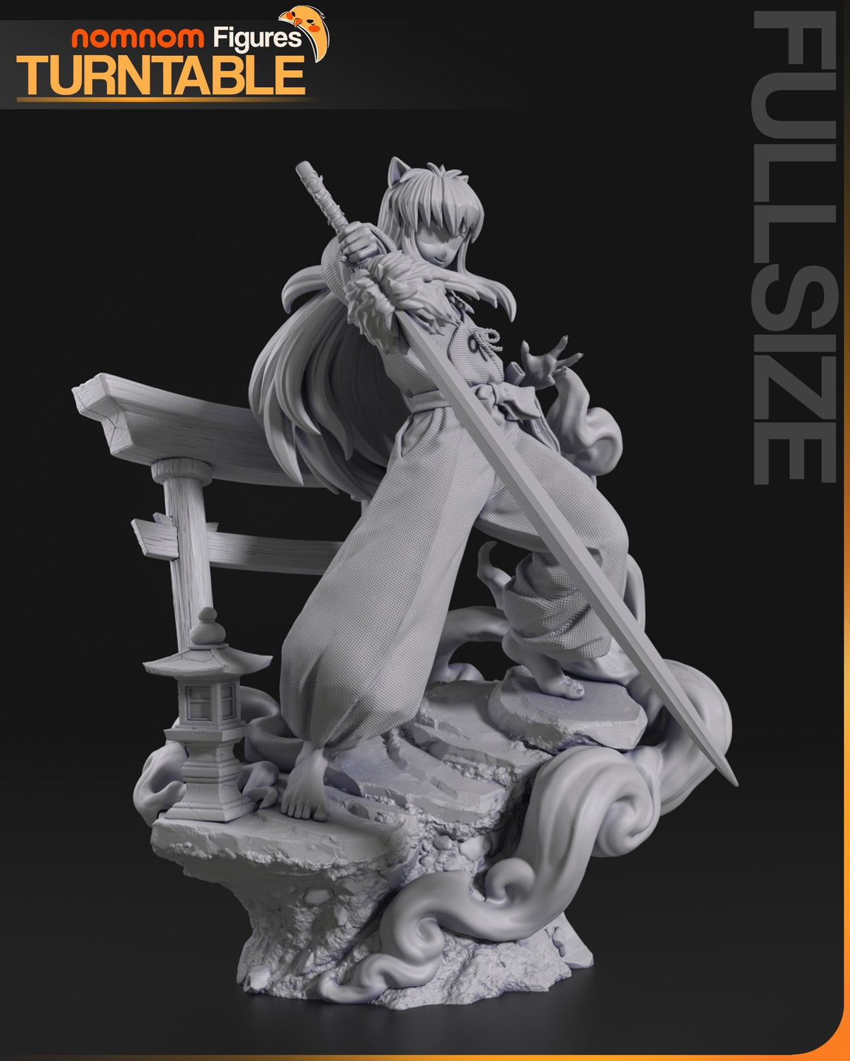 Inuyasha resin figure